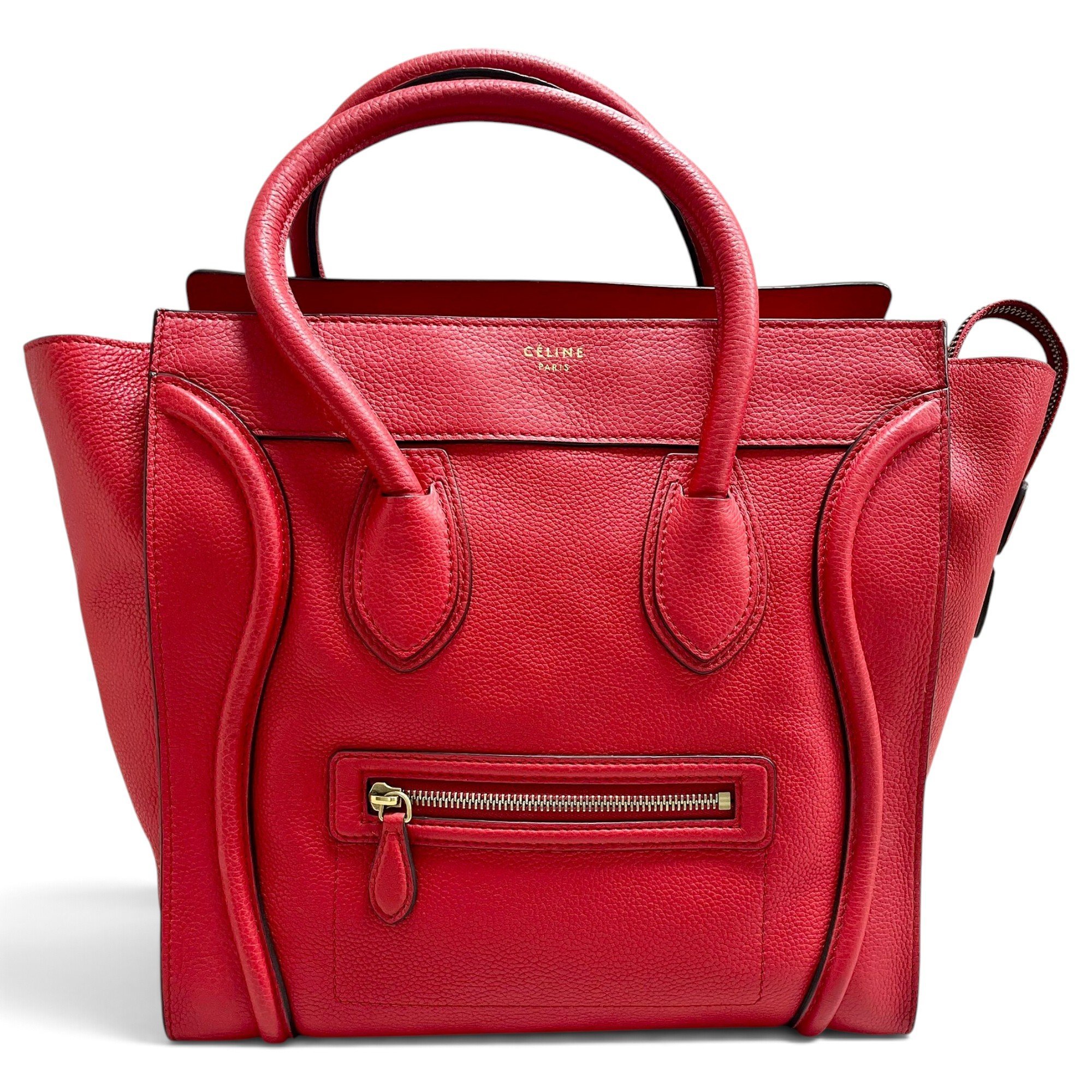 Luggage leather handbag