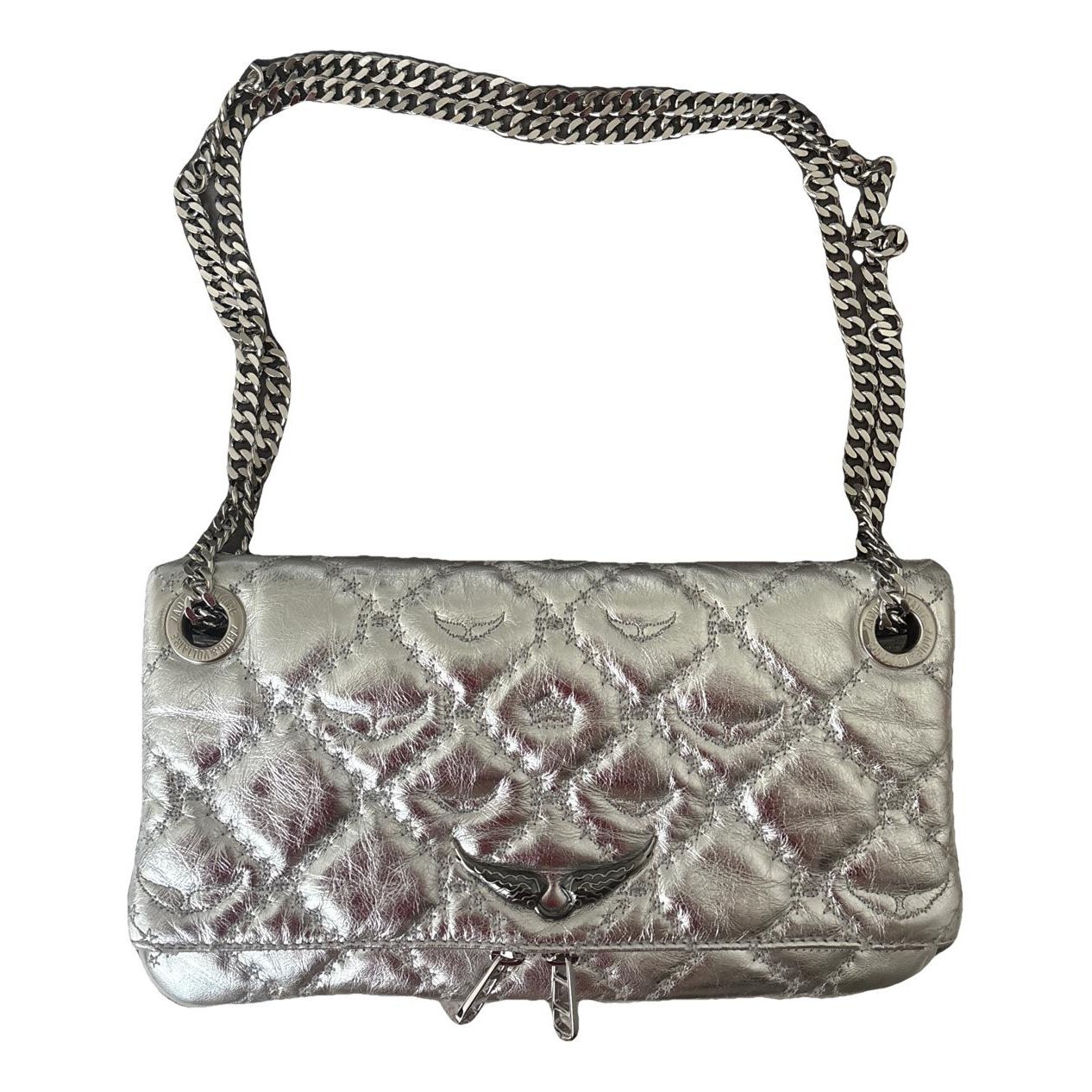 Rock leather crossbody bag