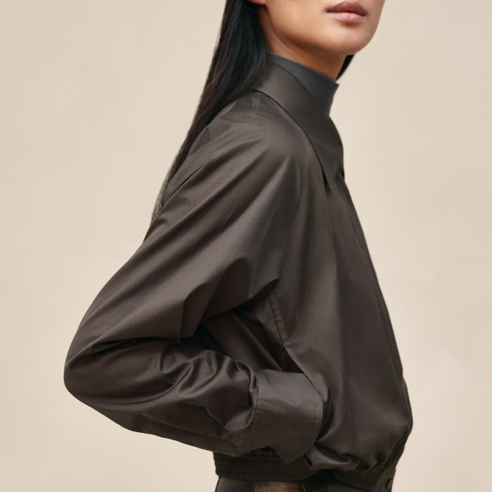 Noir Fumé Shirt Jacket