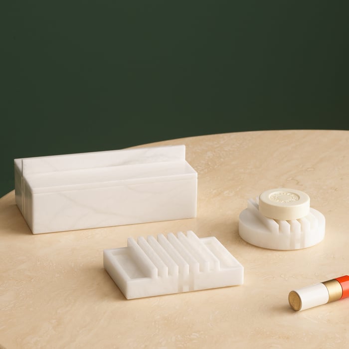 Naturel Ariane Round Soap Holder