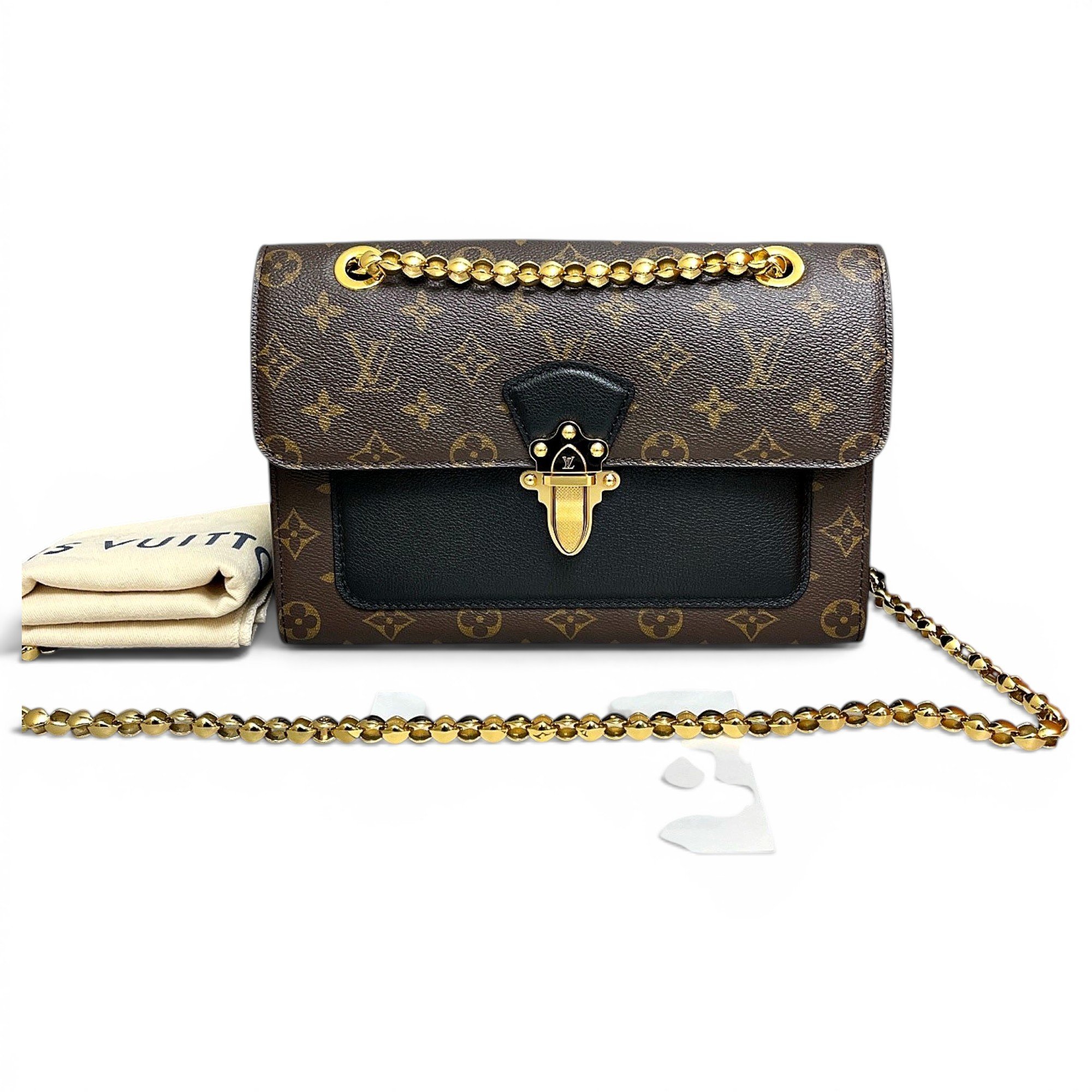 Victoire leather handbag