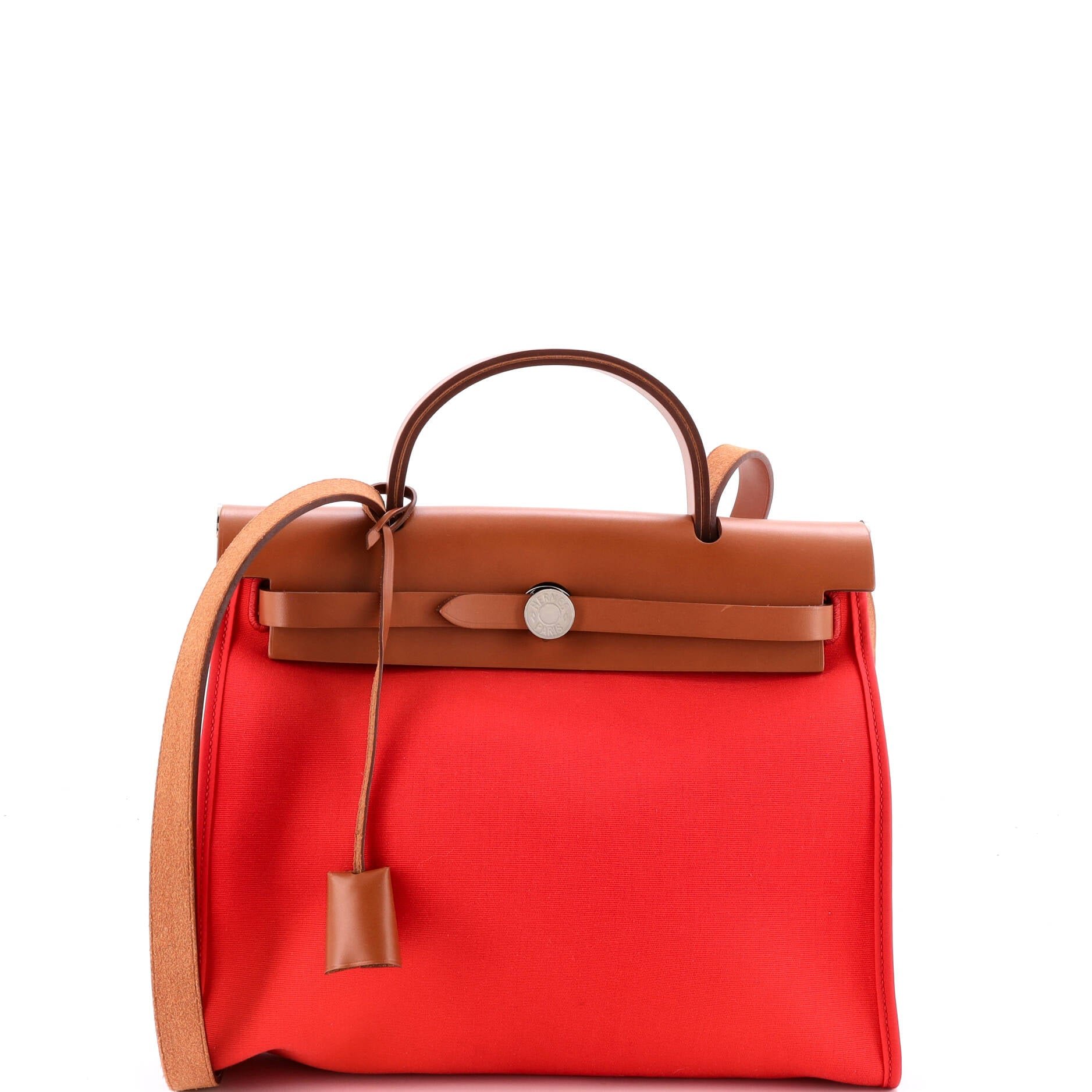 Herbag Zip Leather and Toile 31