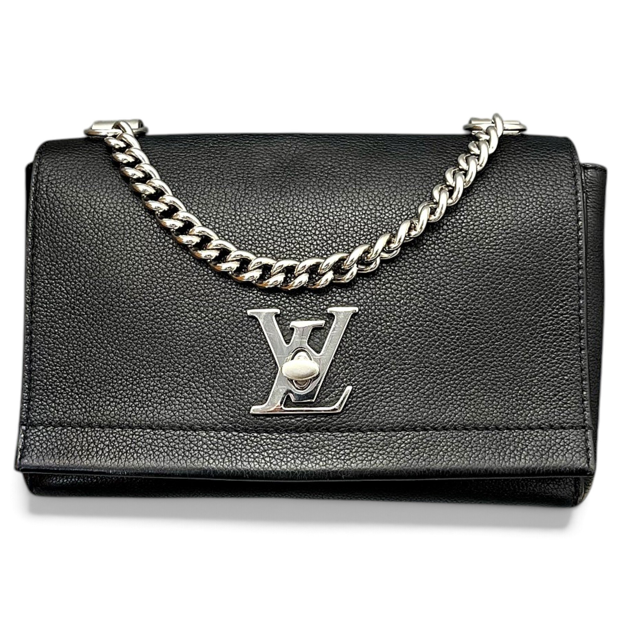 Lockme leather handbag