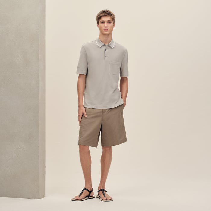 Mastic "Piqures Sellier" Polo Shirt