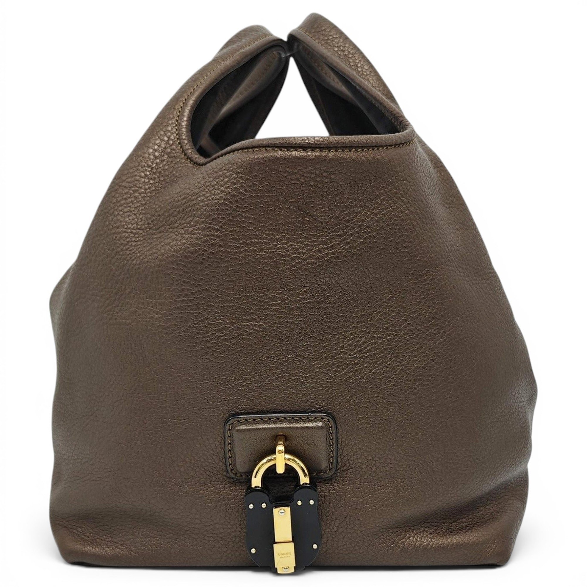 Leather handbag