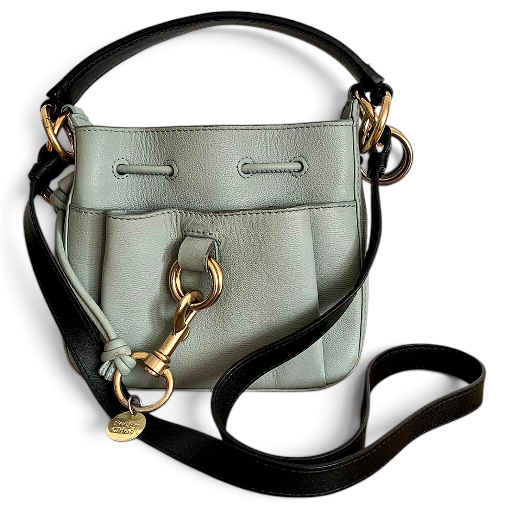 Leather crossbody bag