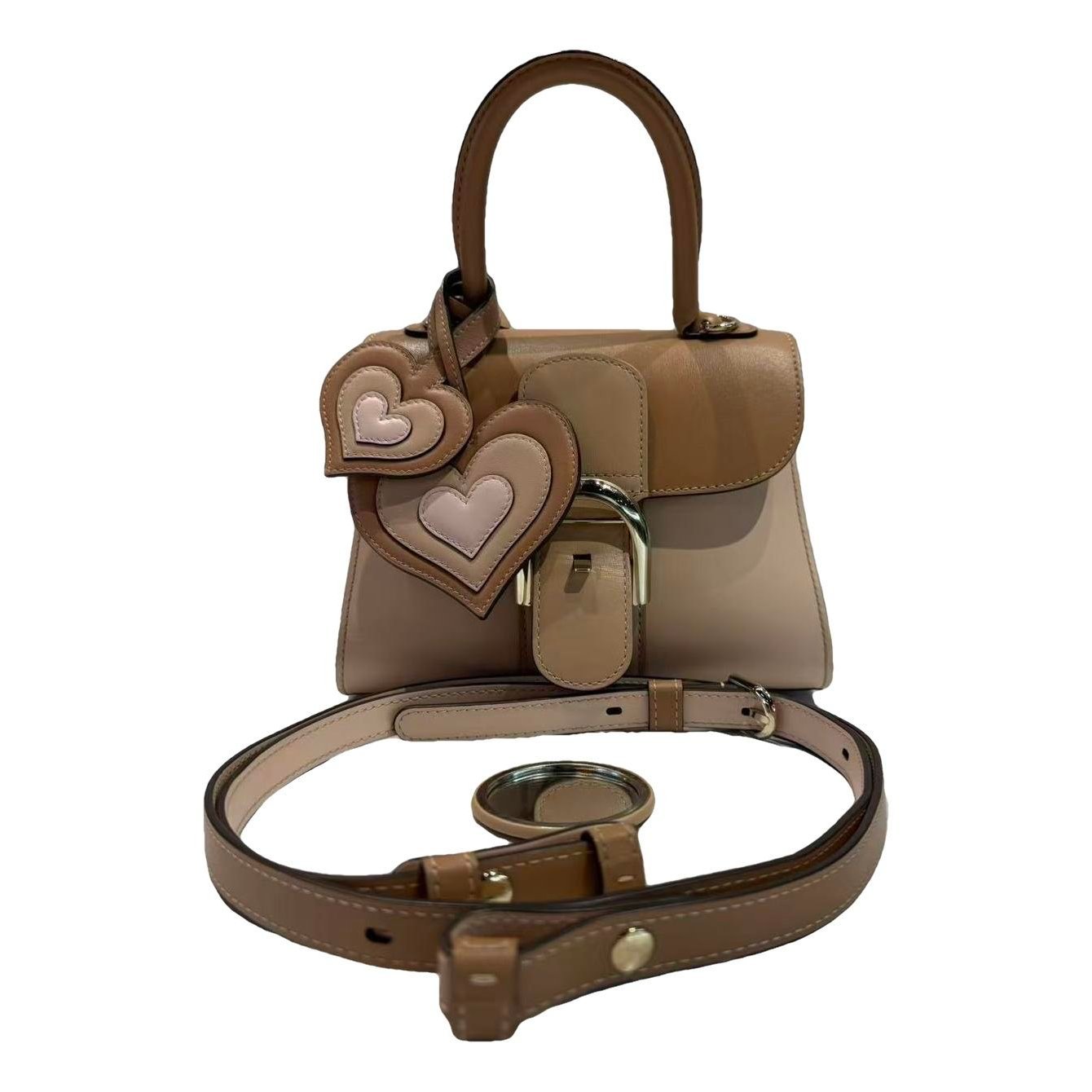Brillant leather handbag