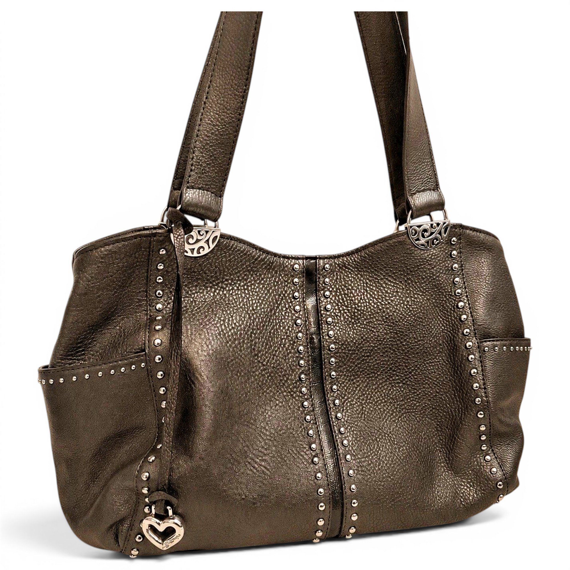 Leather handbag