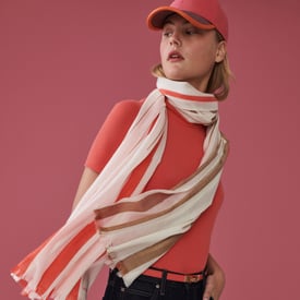 Bamboo Stripes stole