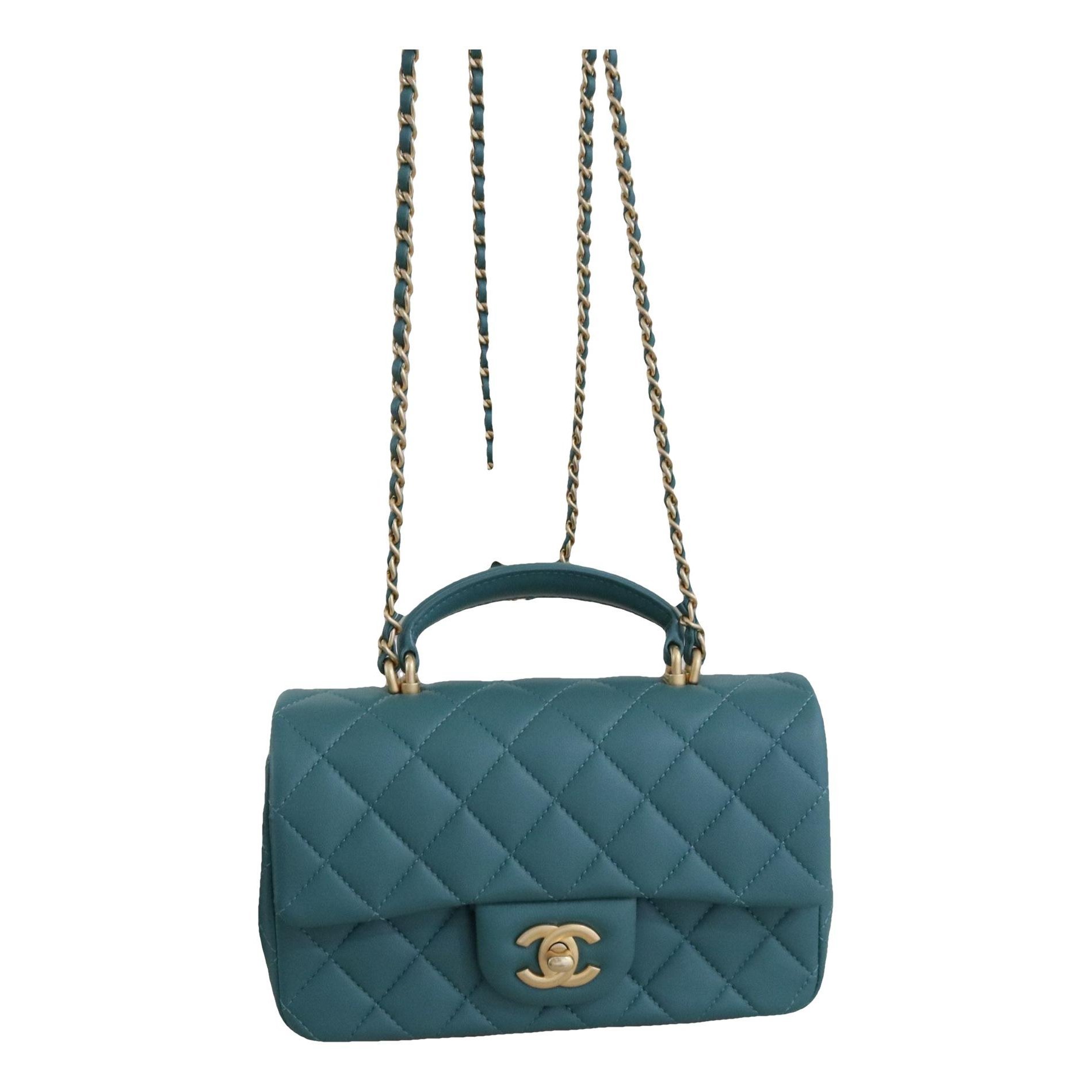 Timeless Classique Top Handle leather handbag