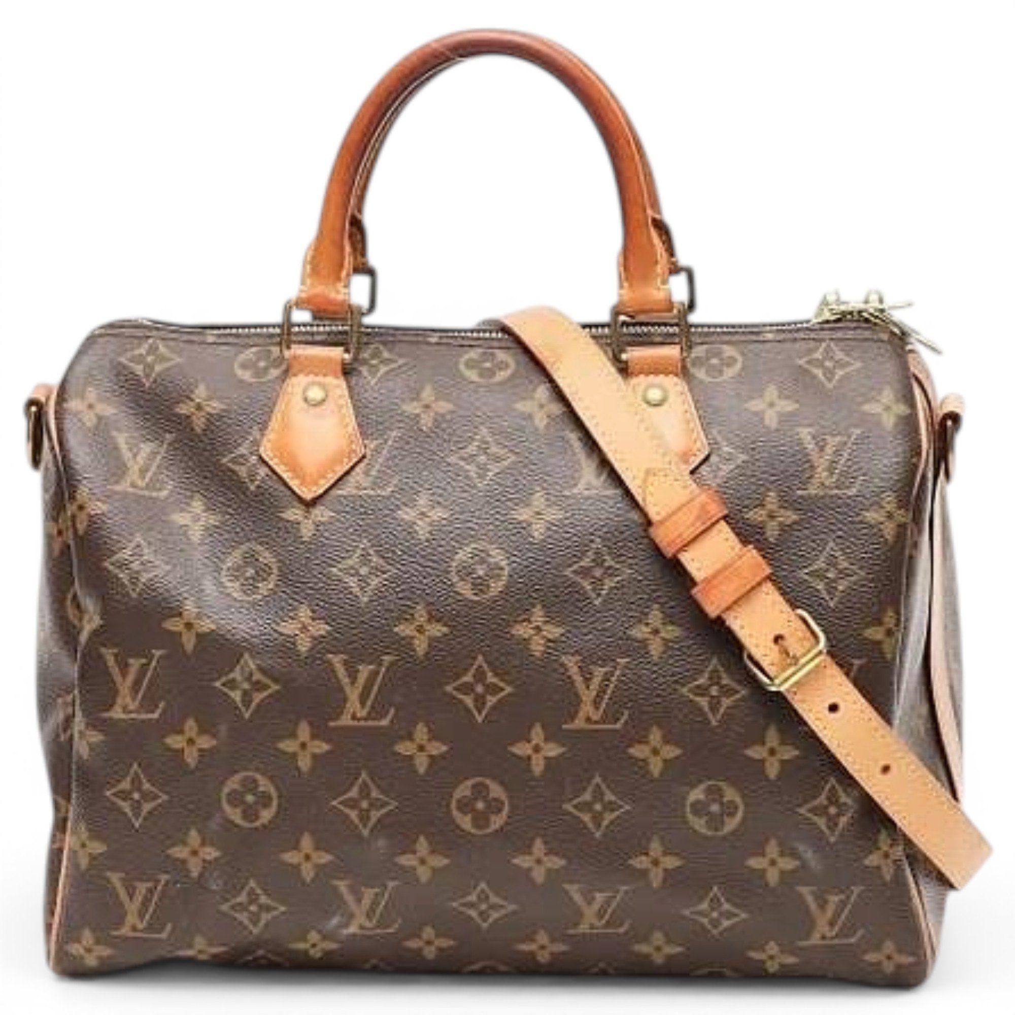 Louis Vuitton Speedy Bandoulière leather handbag