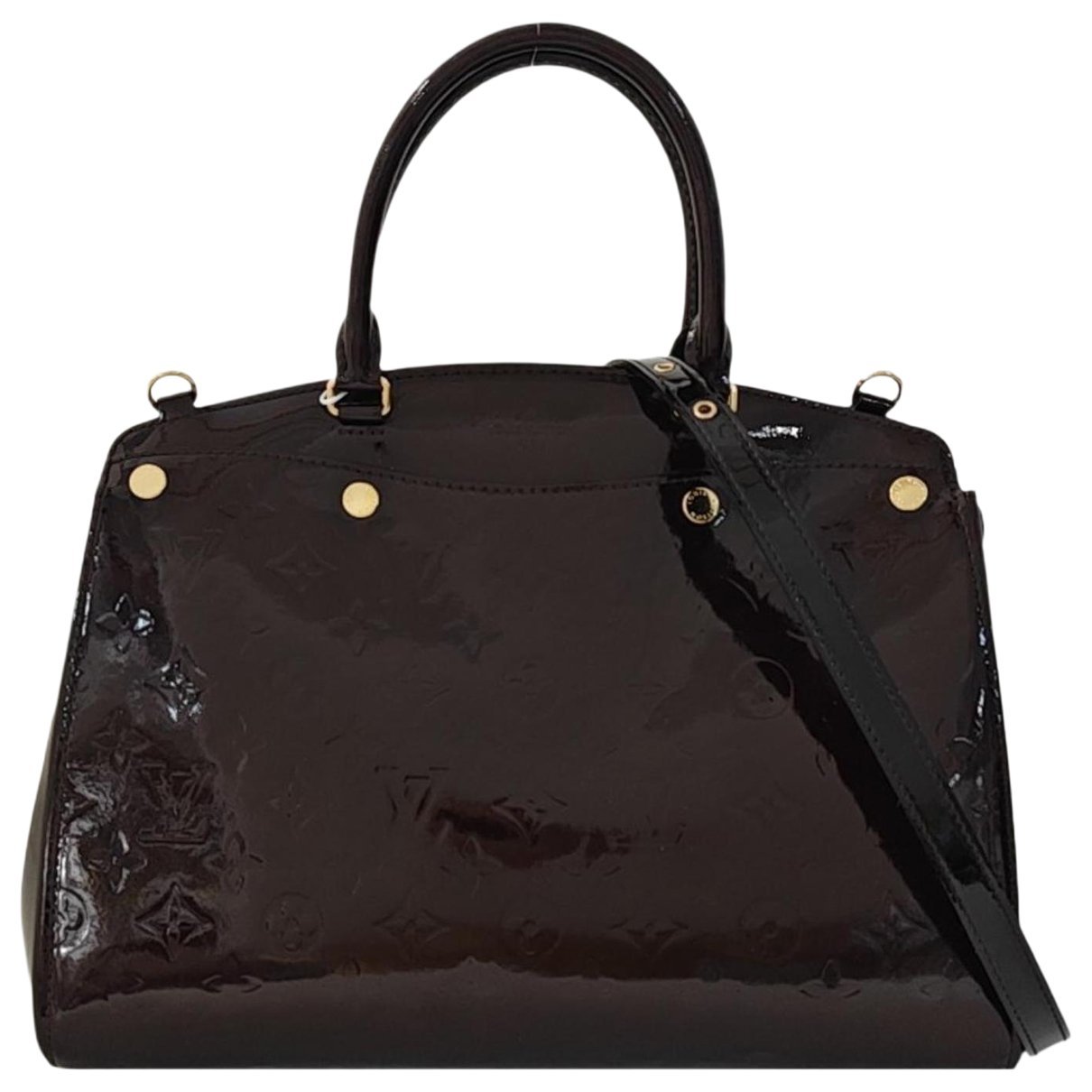Bréa patent leather handbag