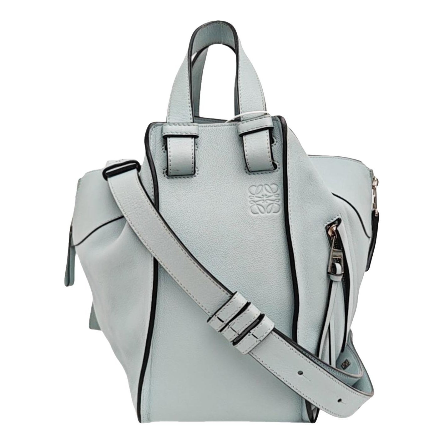 Hammock leather handbag