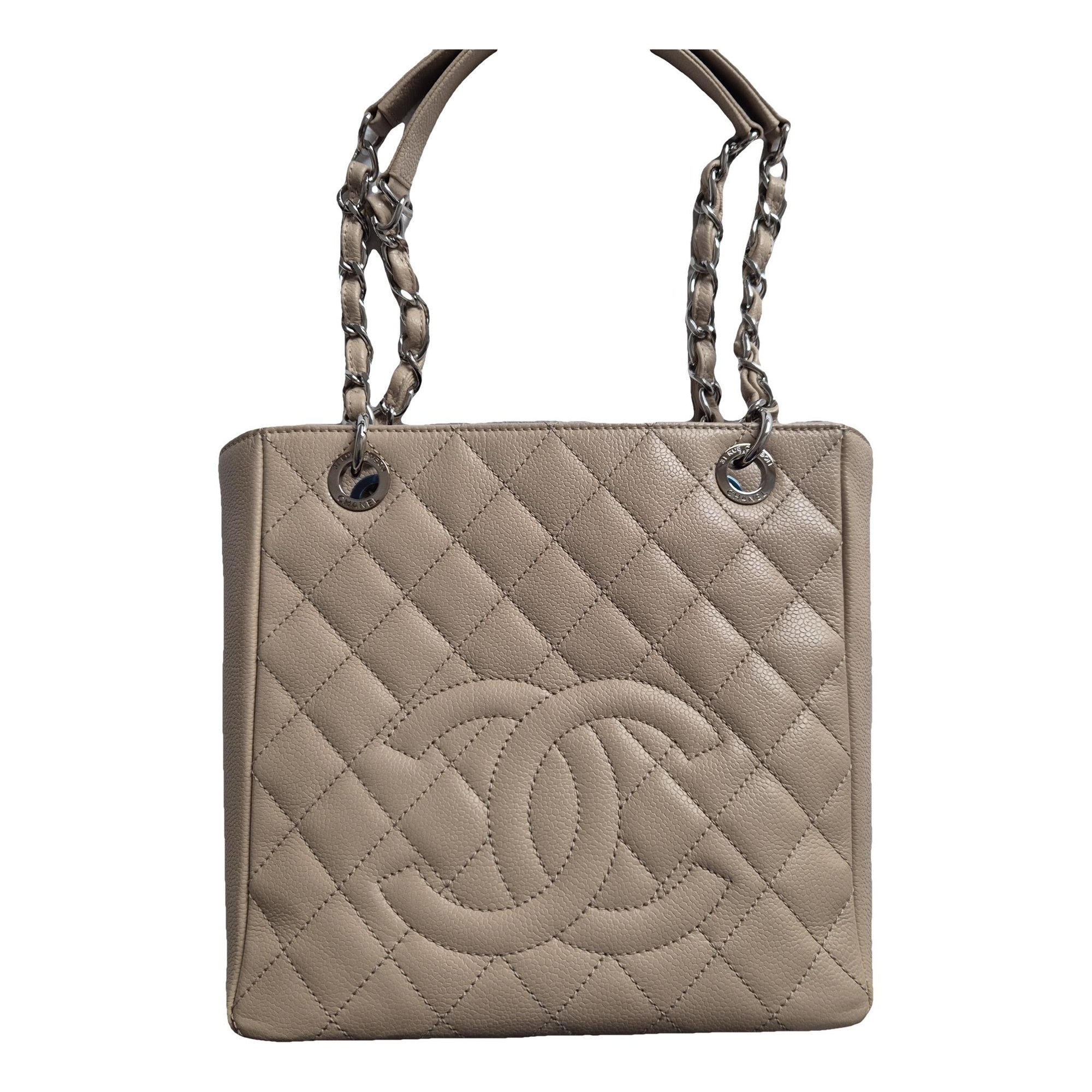 Petite Shopping Tote leather tote