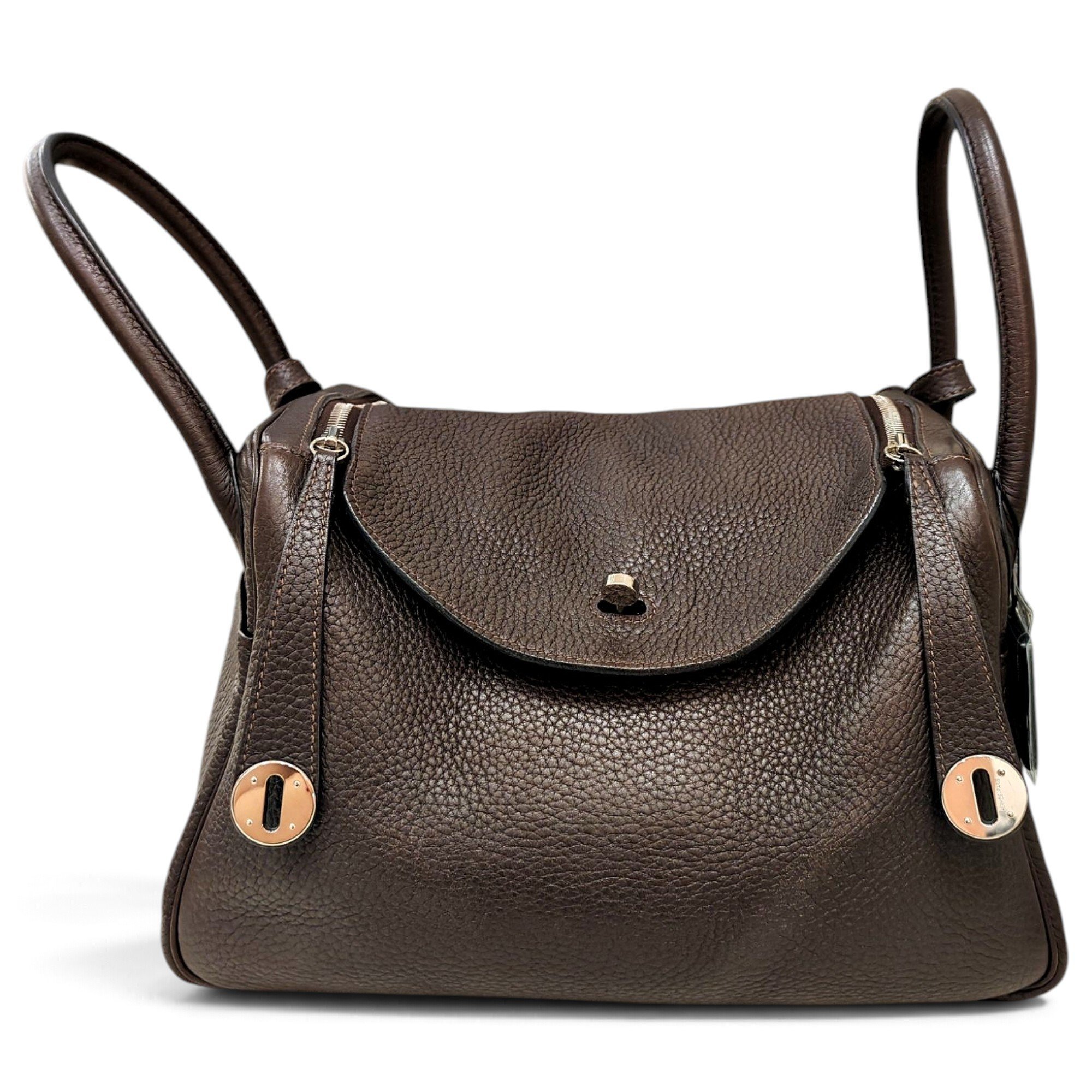 Lindy leather handbag