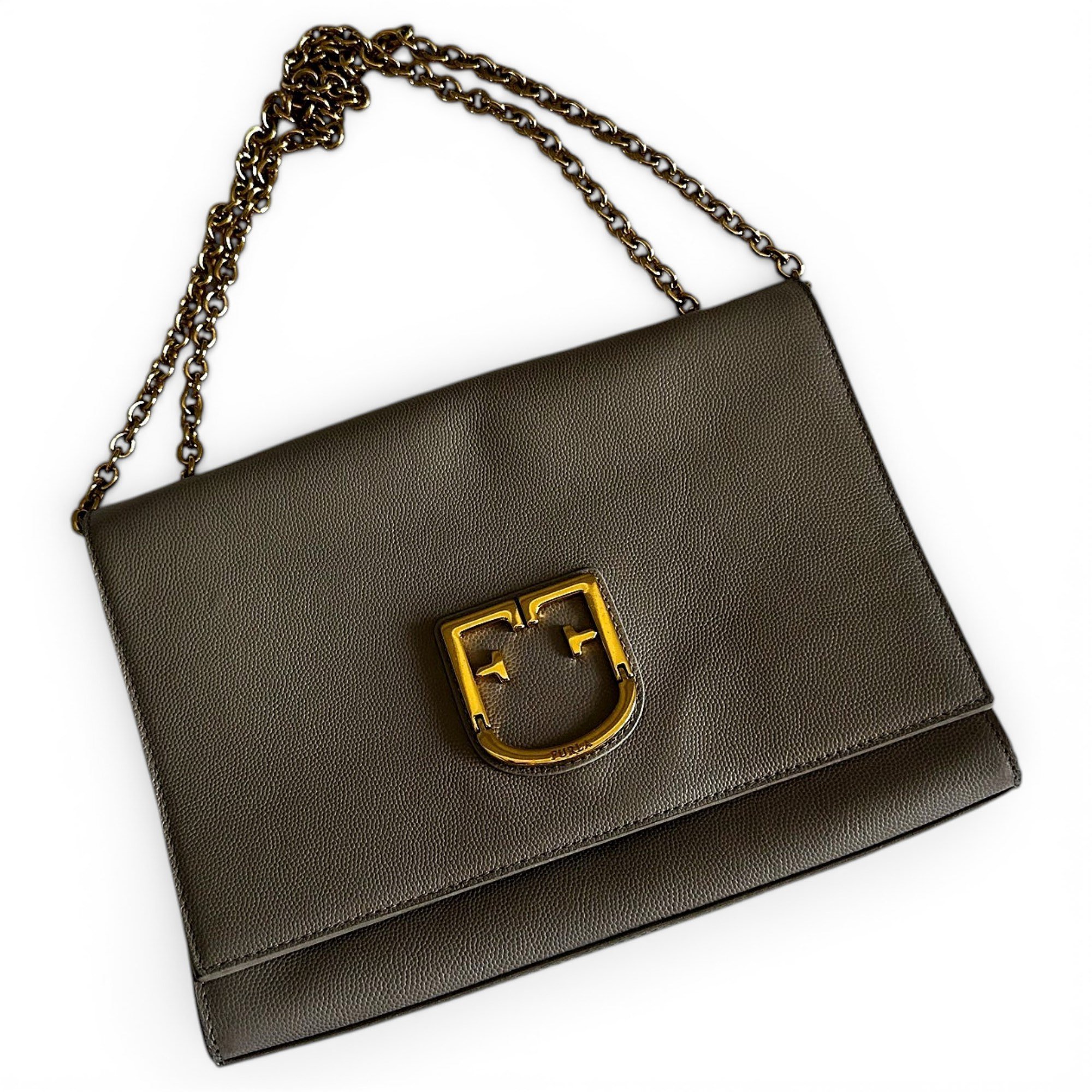 Leather crossbody bag