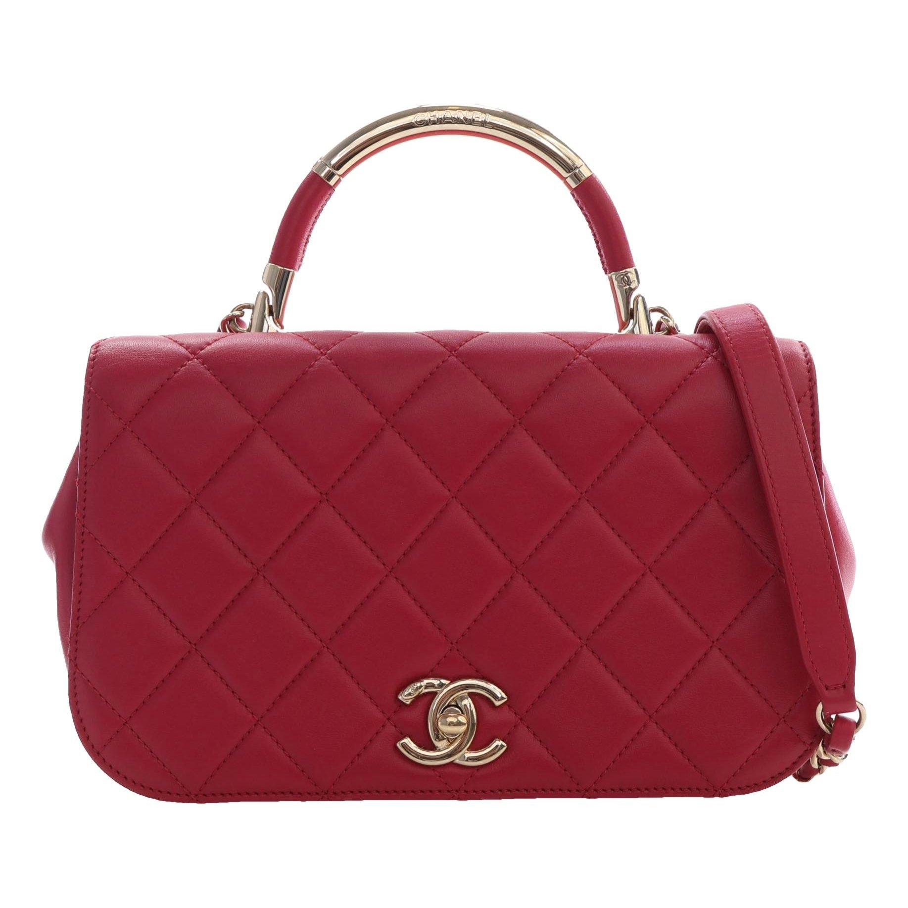 Leather crossbody bag
