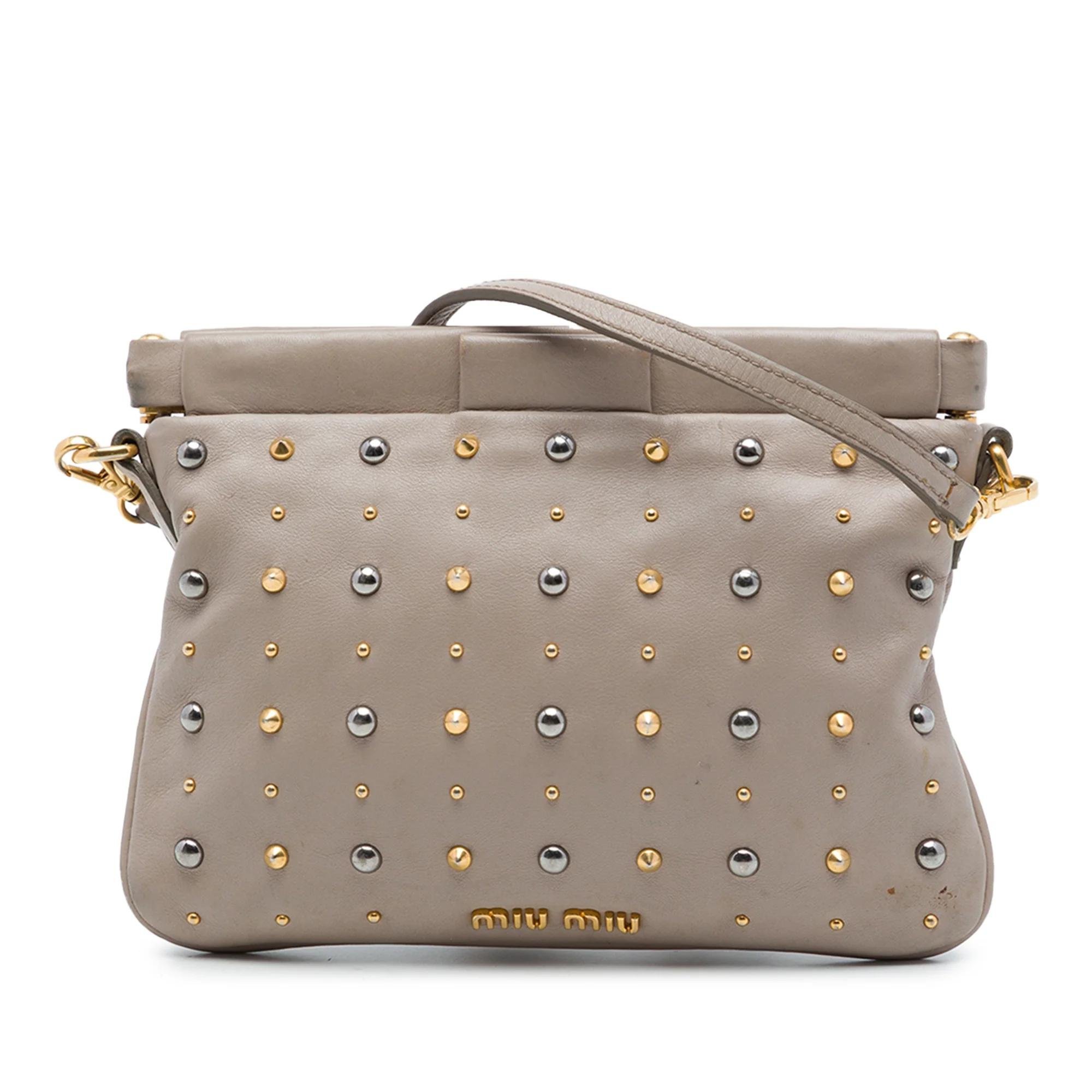 Leather handbag