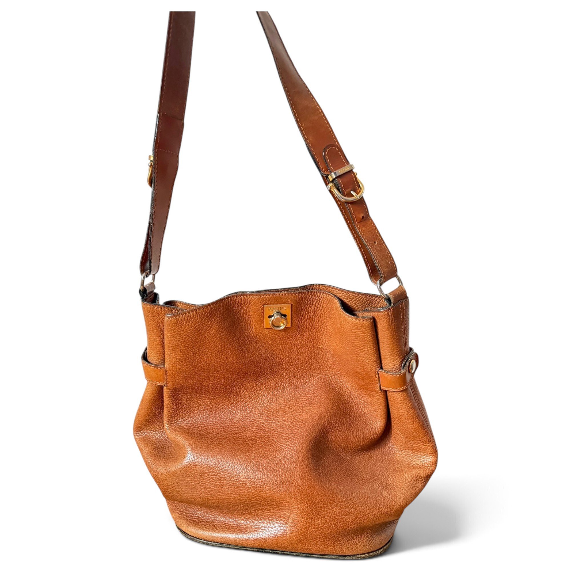 Leather crossbody bag