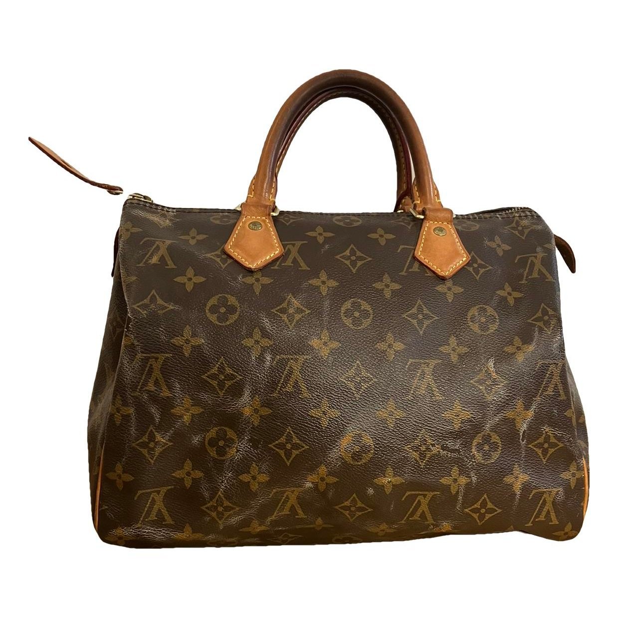 Speedy leather handbag
