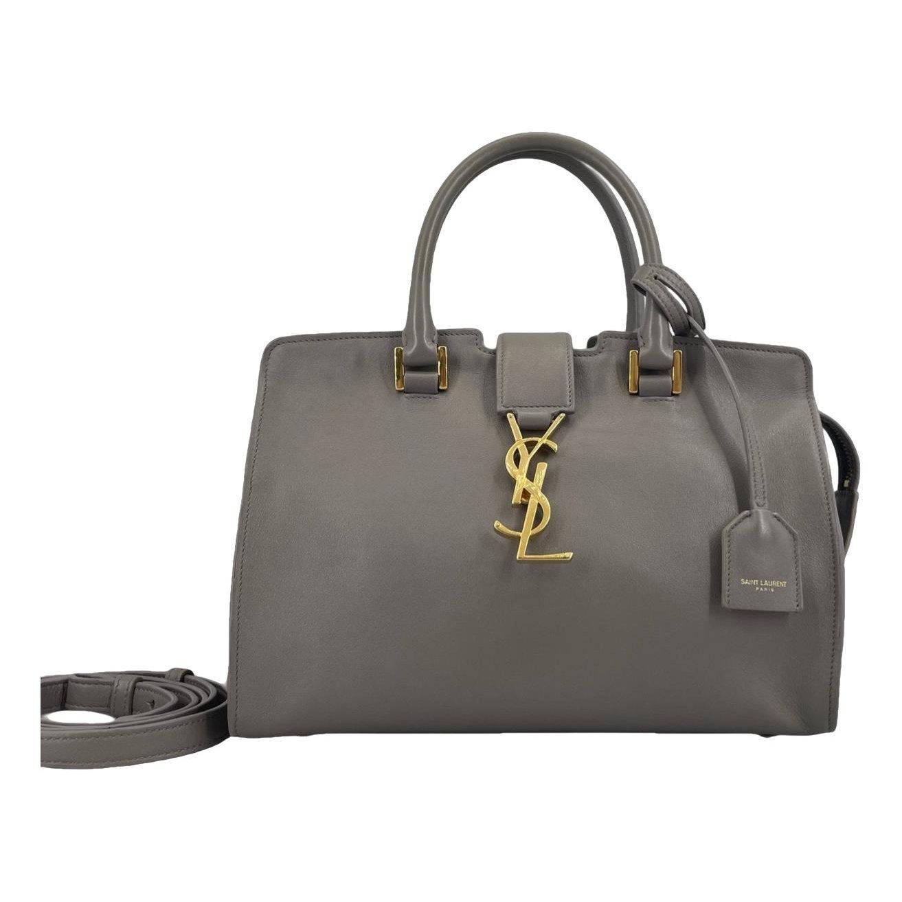 Monogram Cabas leather tote