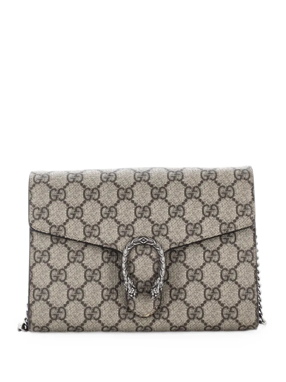 Dionysus Chain Wallet GG Coated Canvas Small crossbody bag