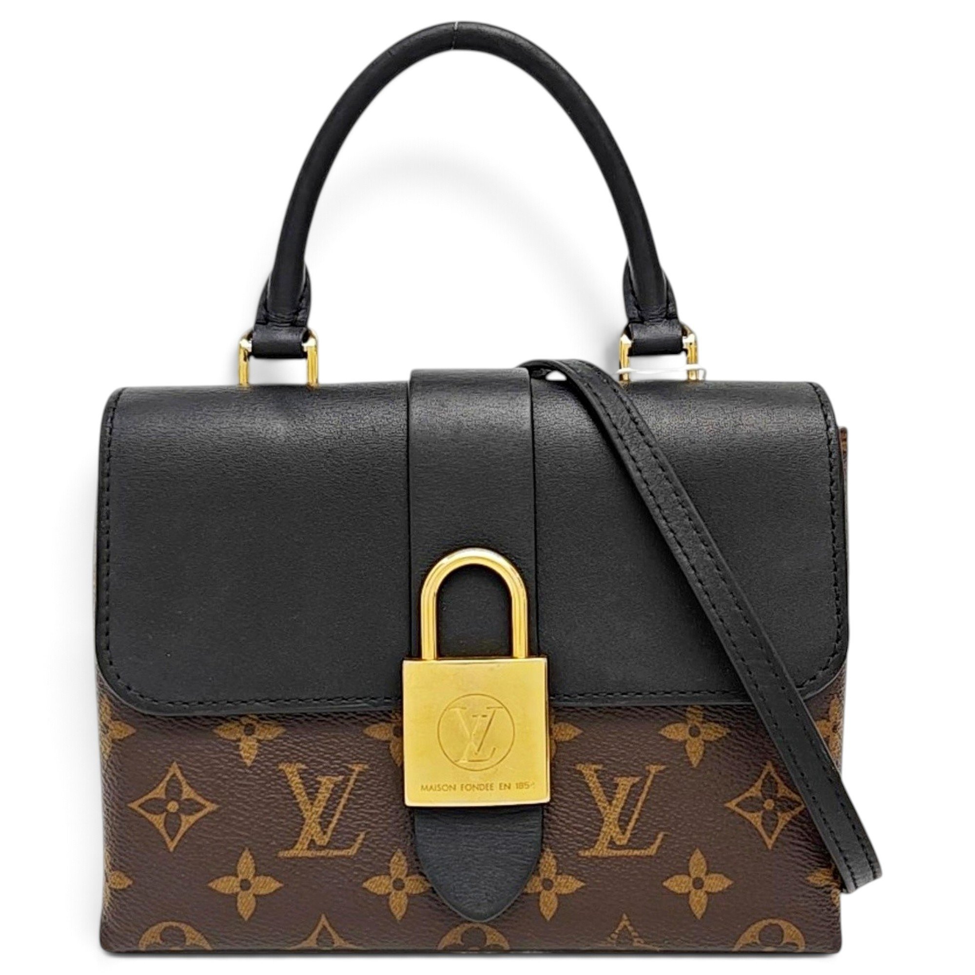 Locky BB leather handbag