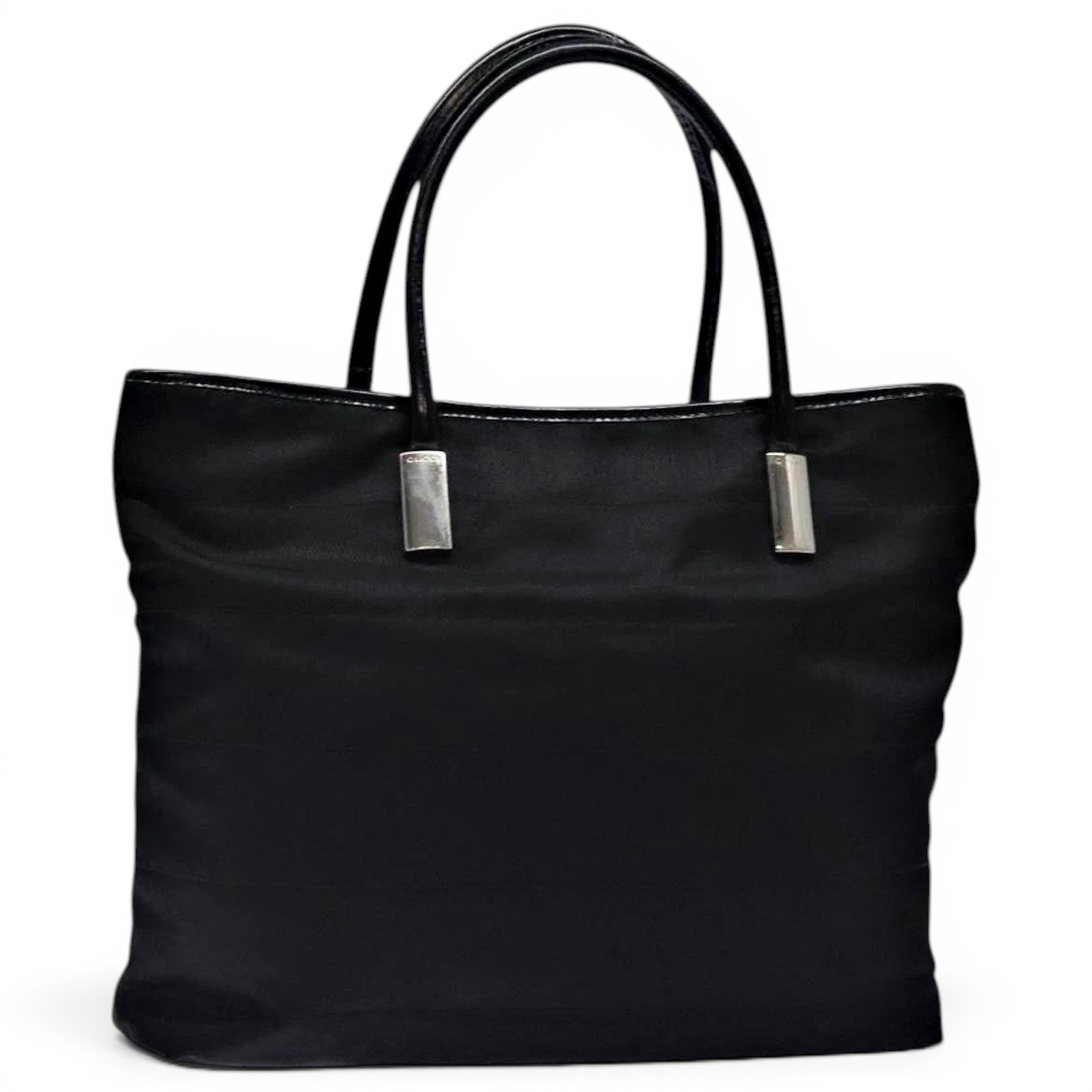Leather tote