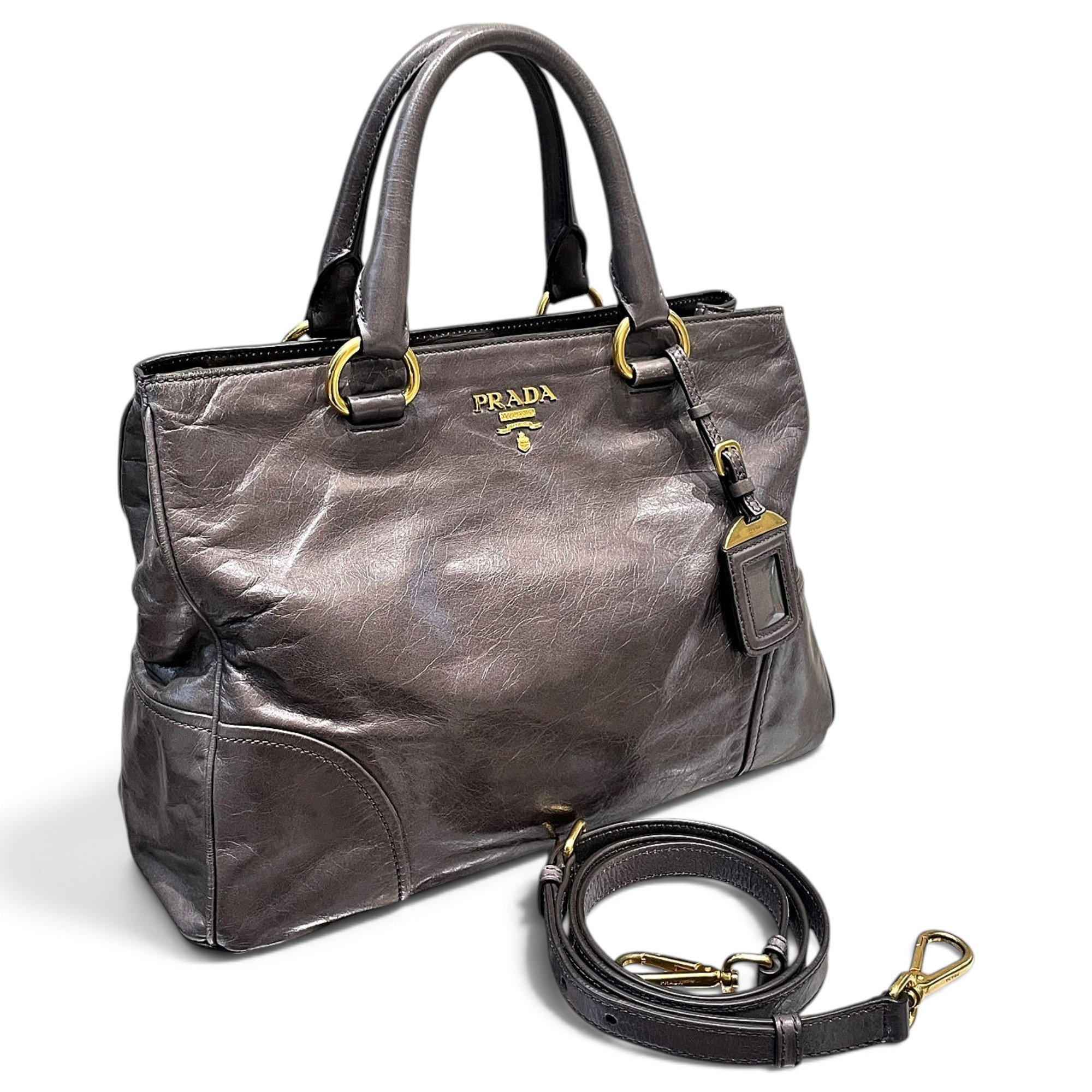 Leather crossbody bag