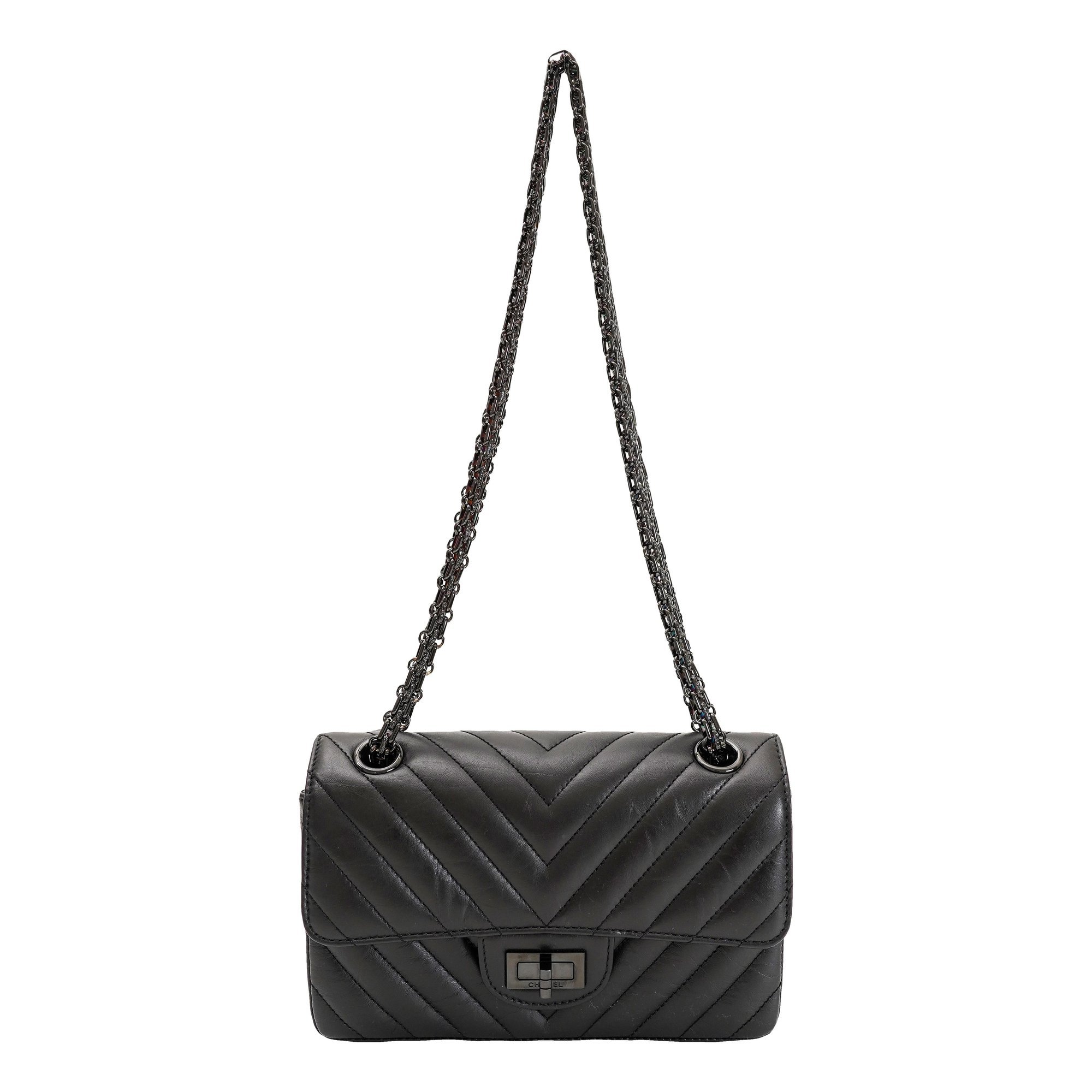 2.55 leather handbag