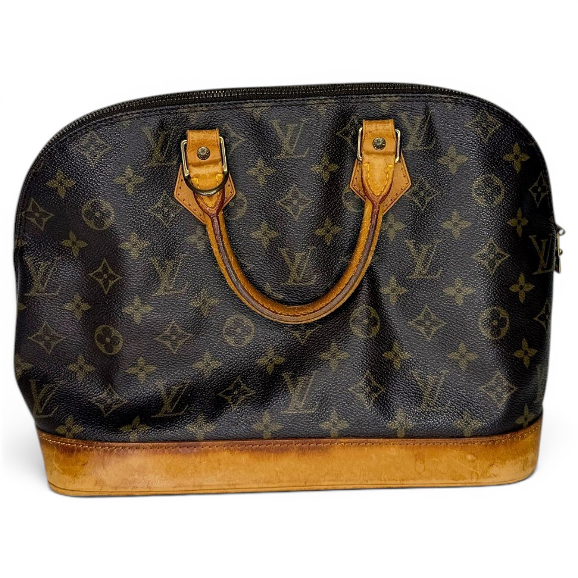 Alma leather handbag