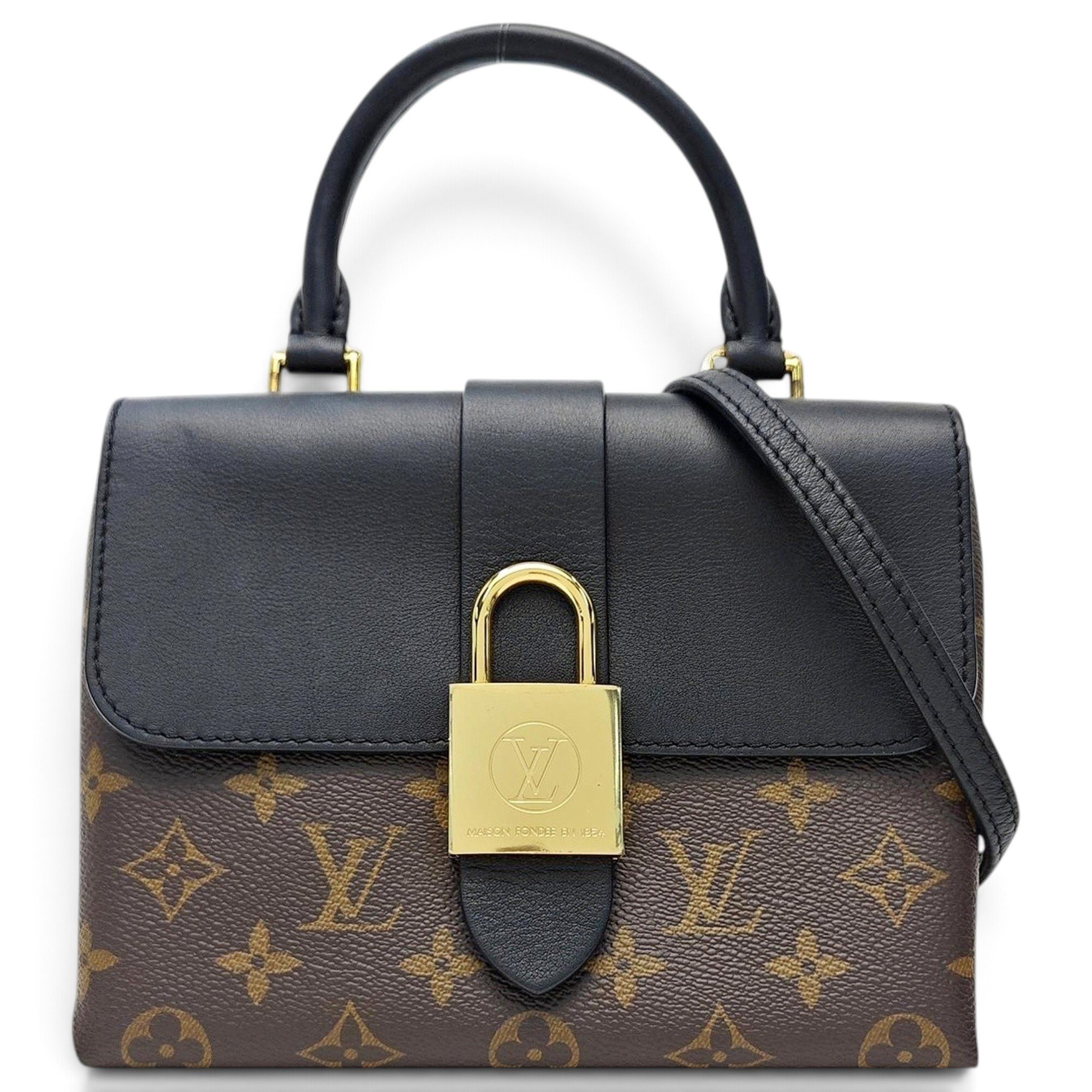 Locky BB leather handbag