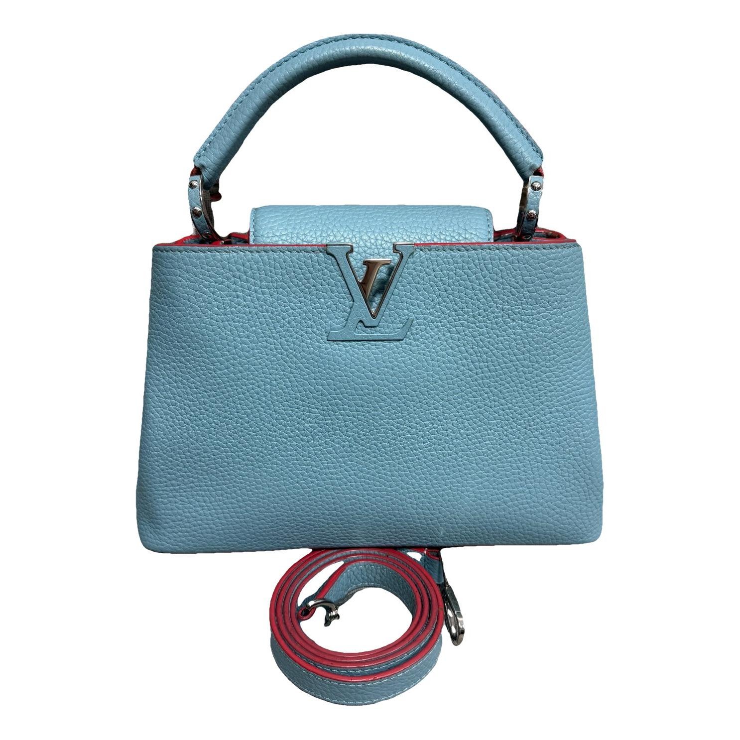 Capucines leather handbag
