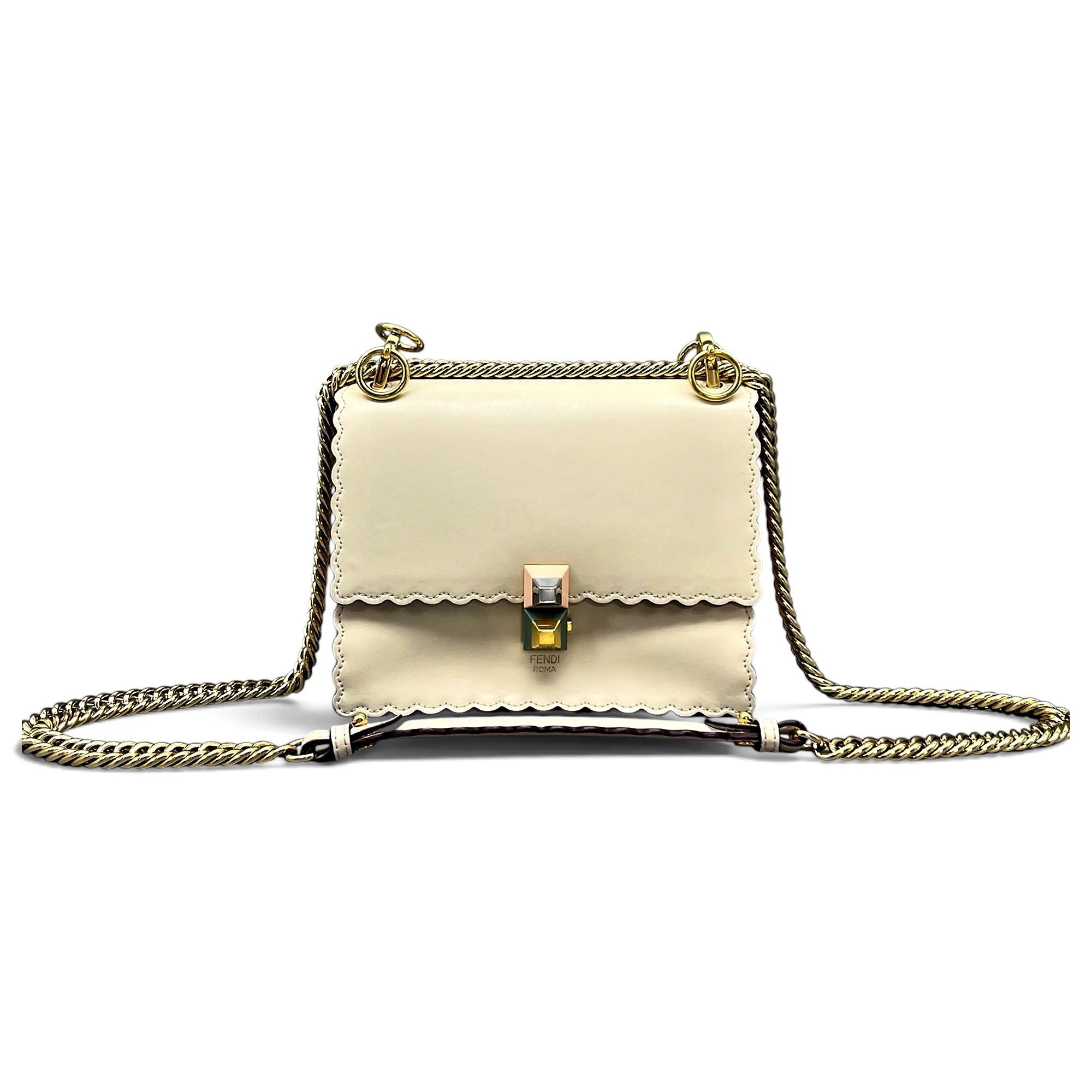 Kan I leather crossbody bag