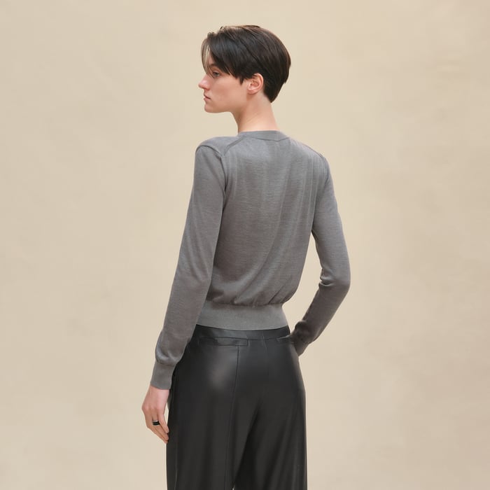 Gris Ténorite Long-sleeve Sweater