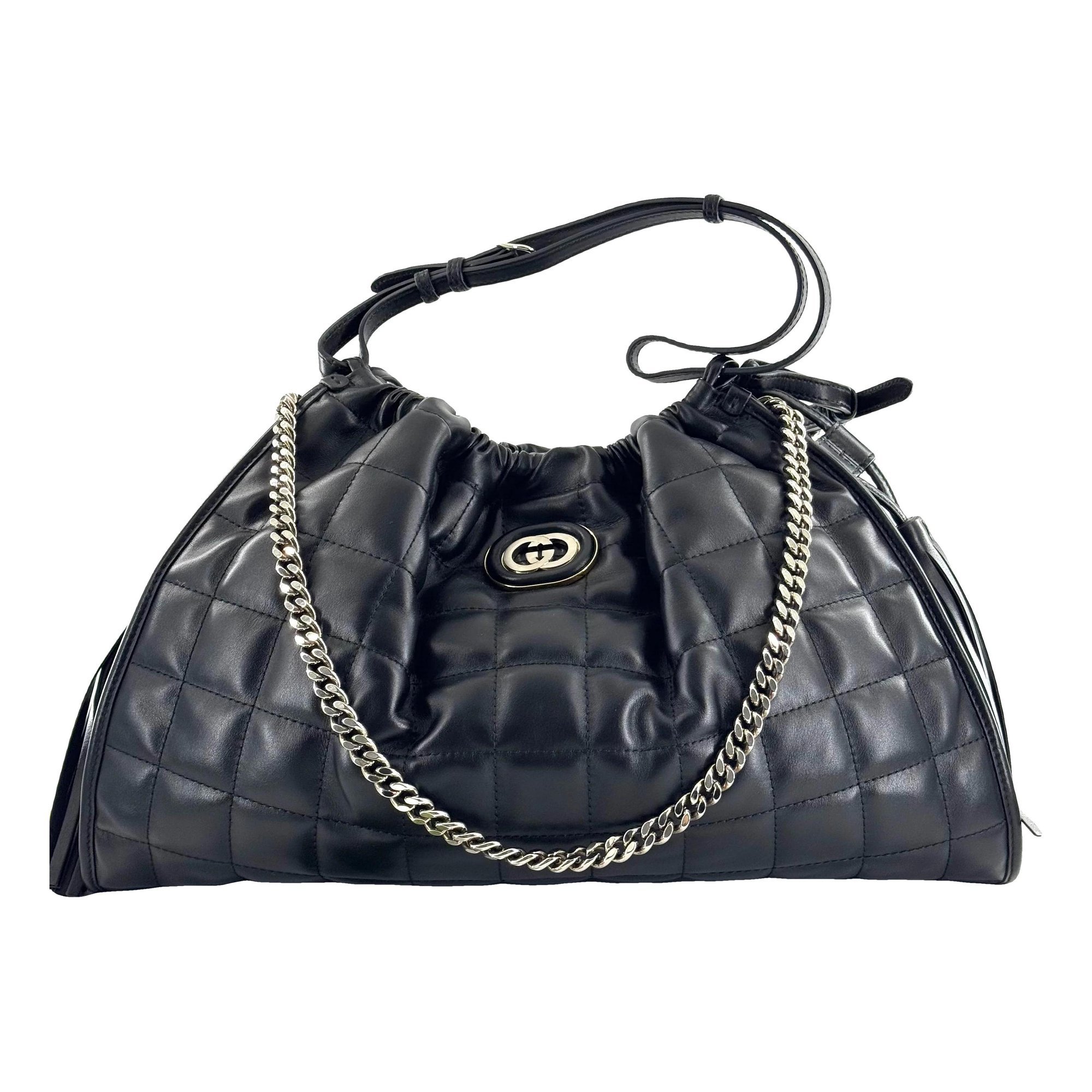 Leather tote