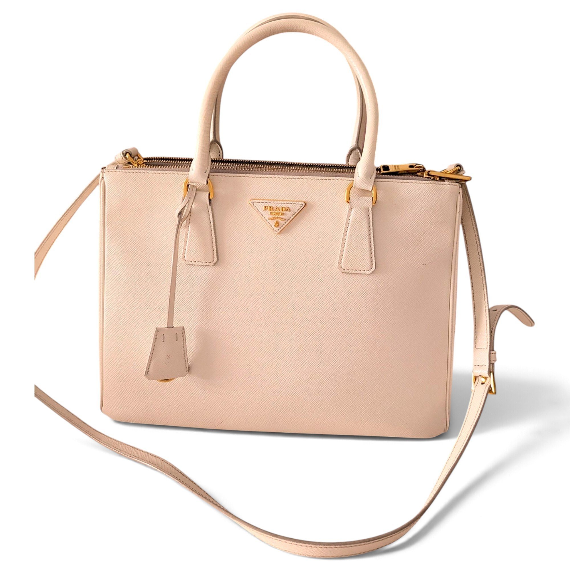 Galleria leather tote