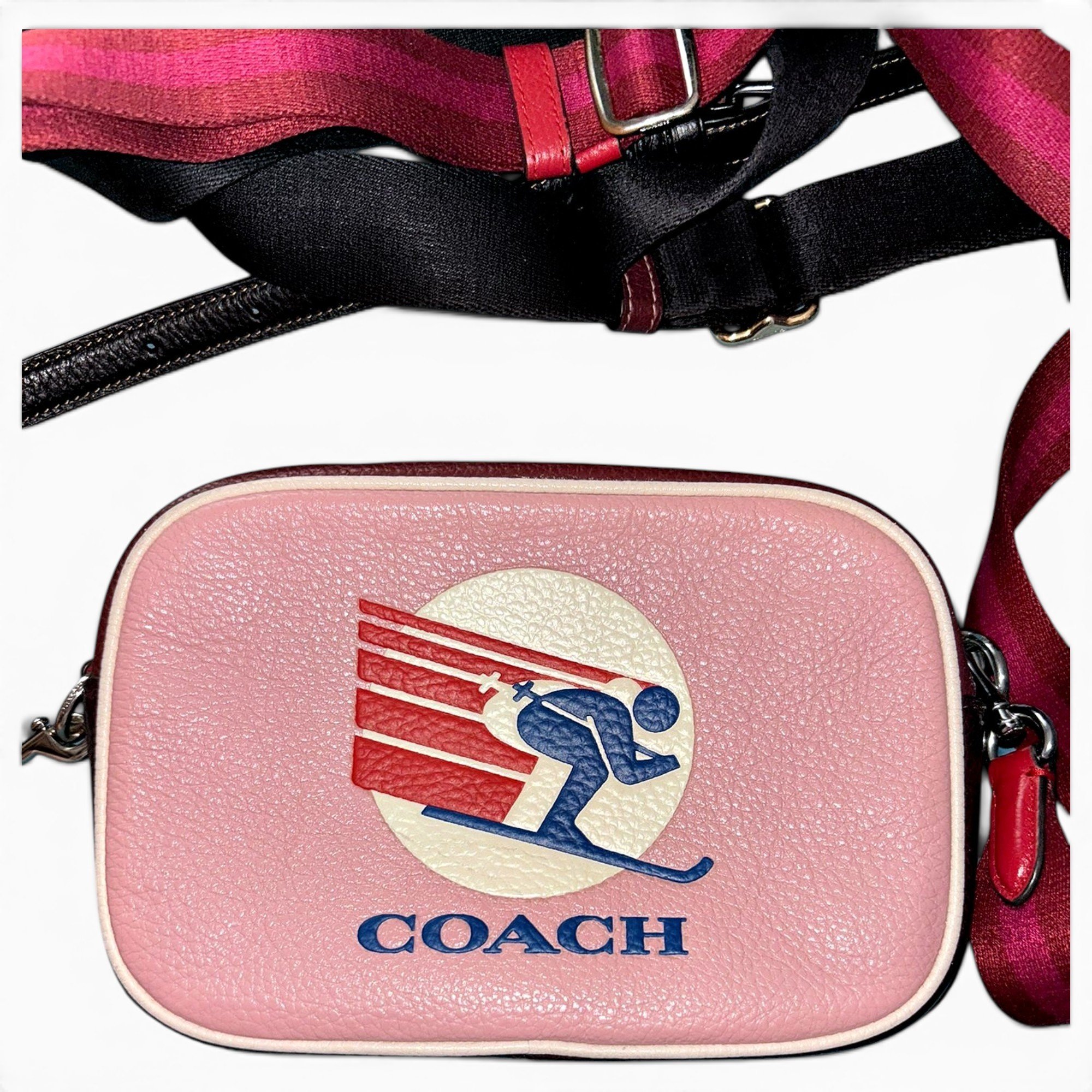 Leather crossbody bag