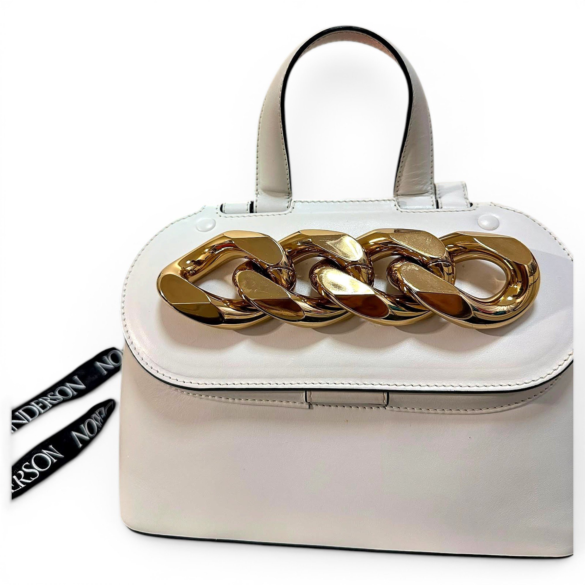 JW Anderson Chain leather handbag
