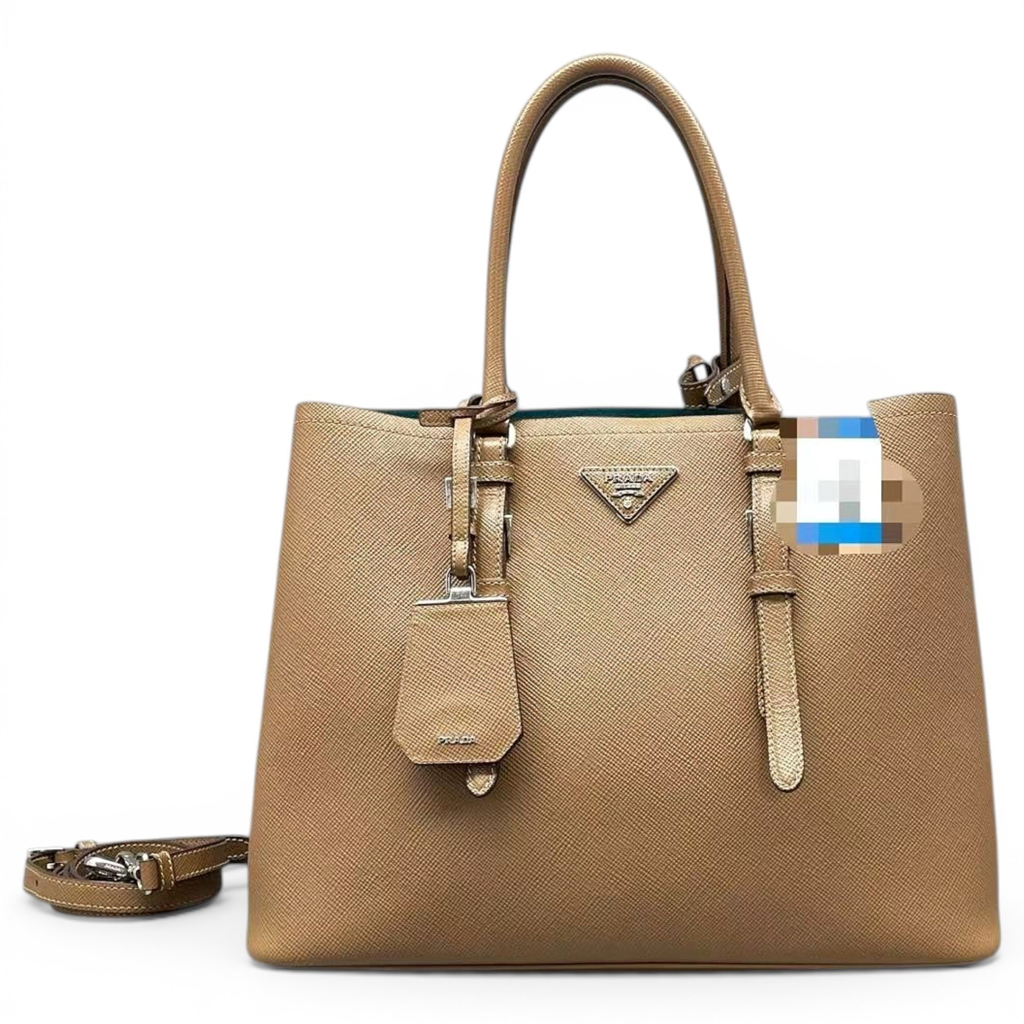 Prada Double leather handbag