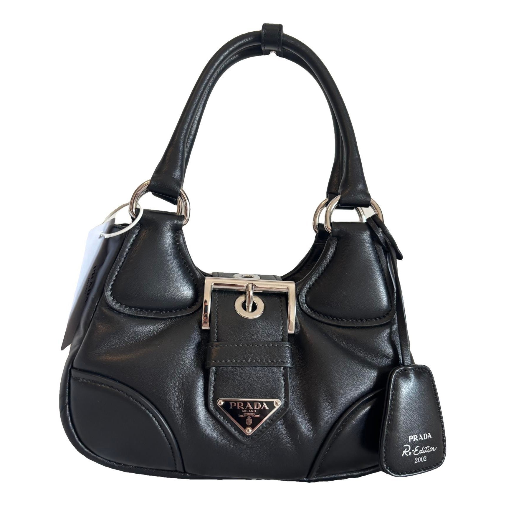 Moon leather crossbody bag