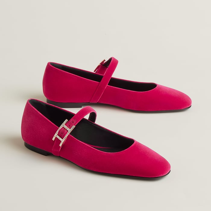 Fuchsia Jane Ballet Flat