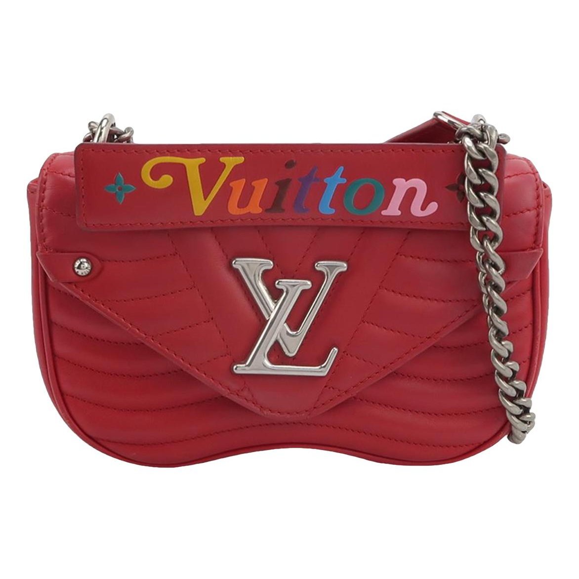 New Wave leather handbag