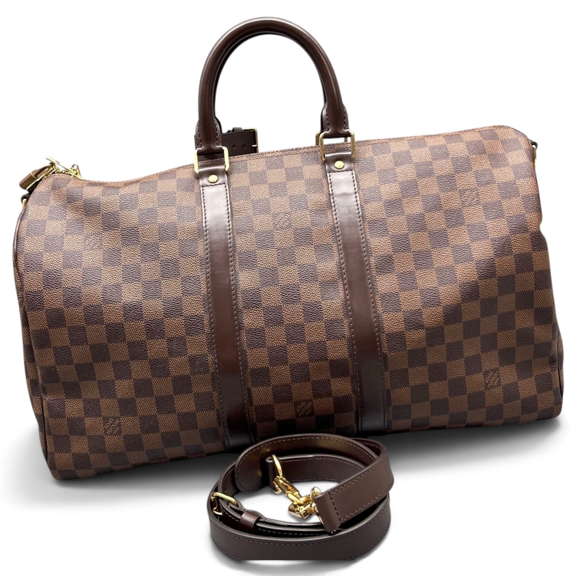 Keepall leather 48h bag