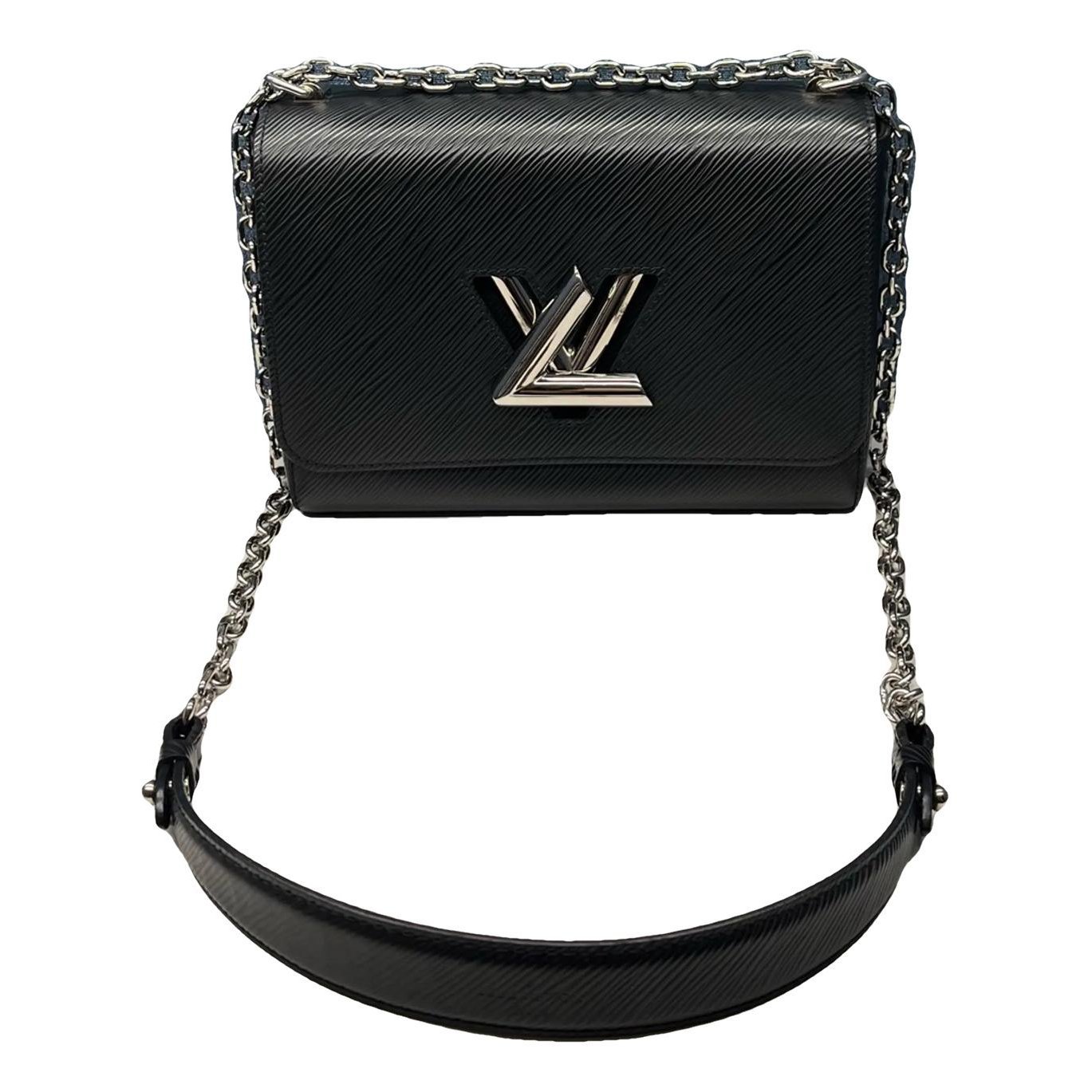 Twist leather crossbody bag