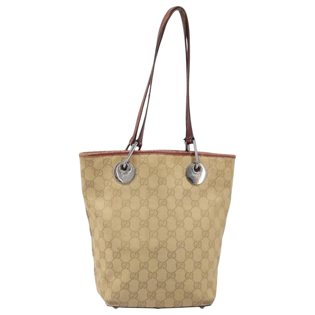 Leather tote