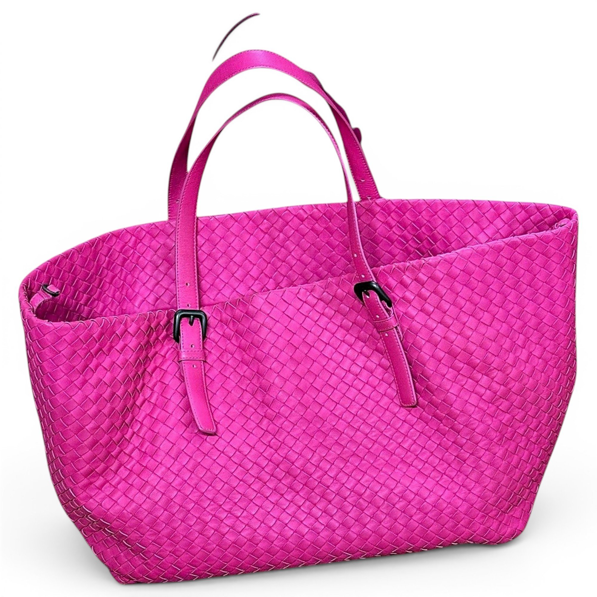 Fourre-Tout leather handbag