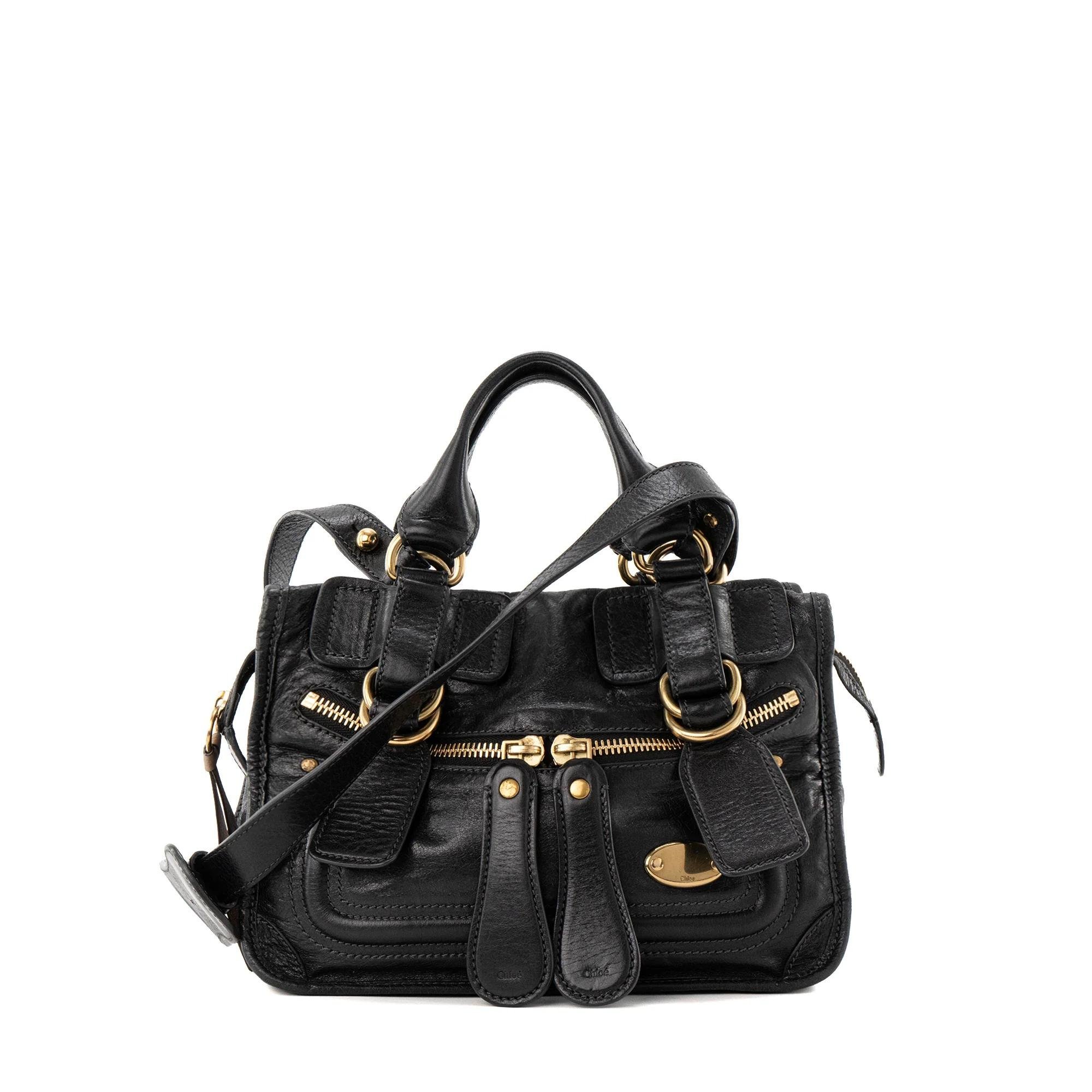 Bay leather handbag