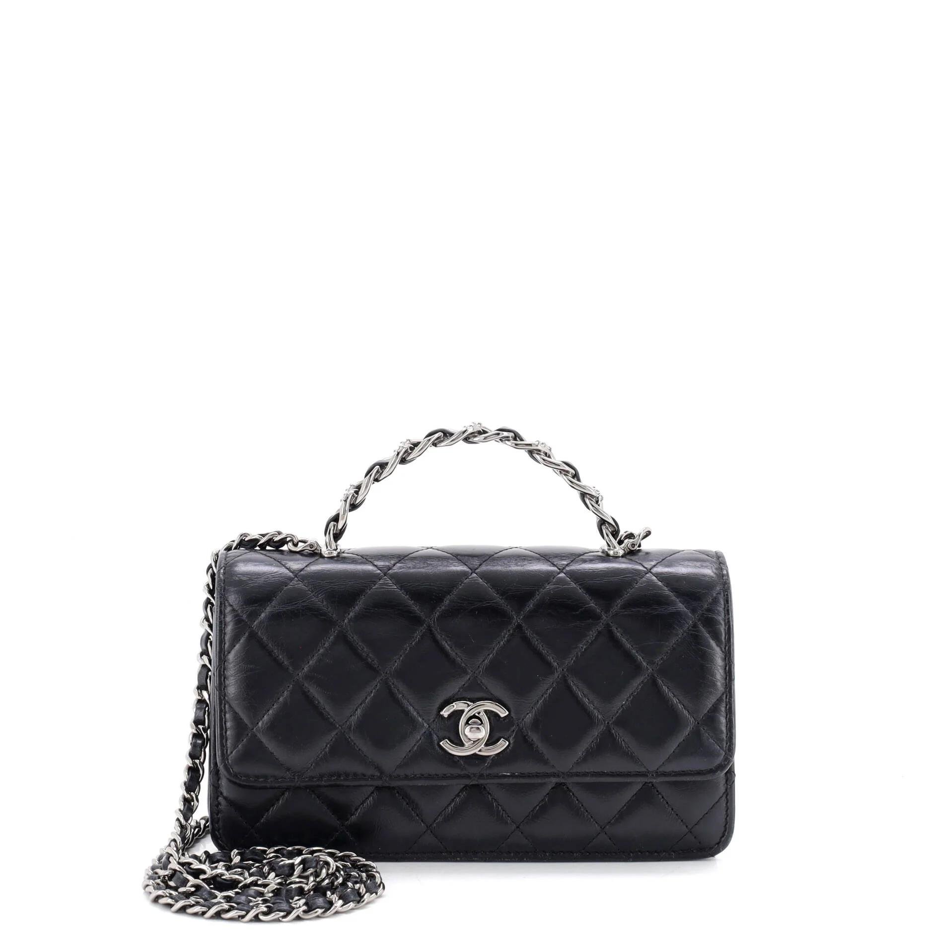 Leather crossbody bag