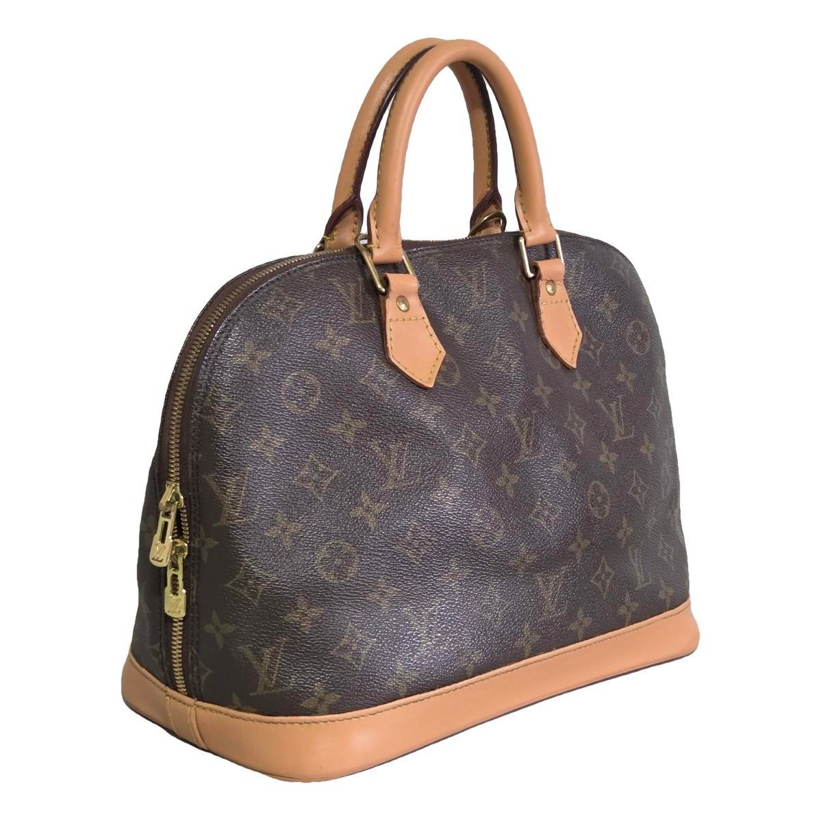 Alma leather handbag